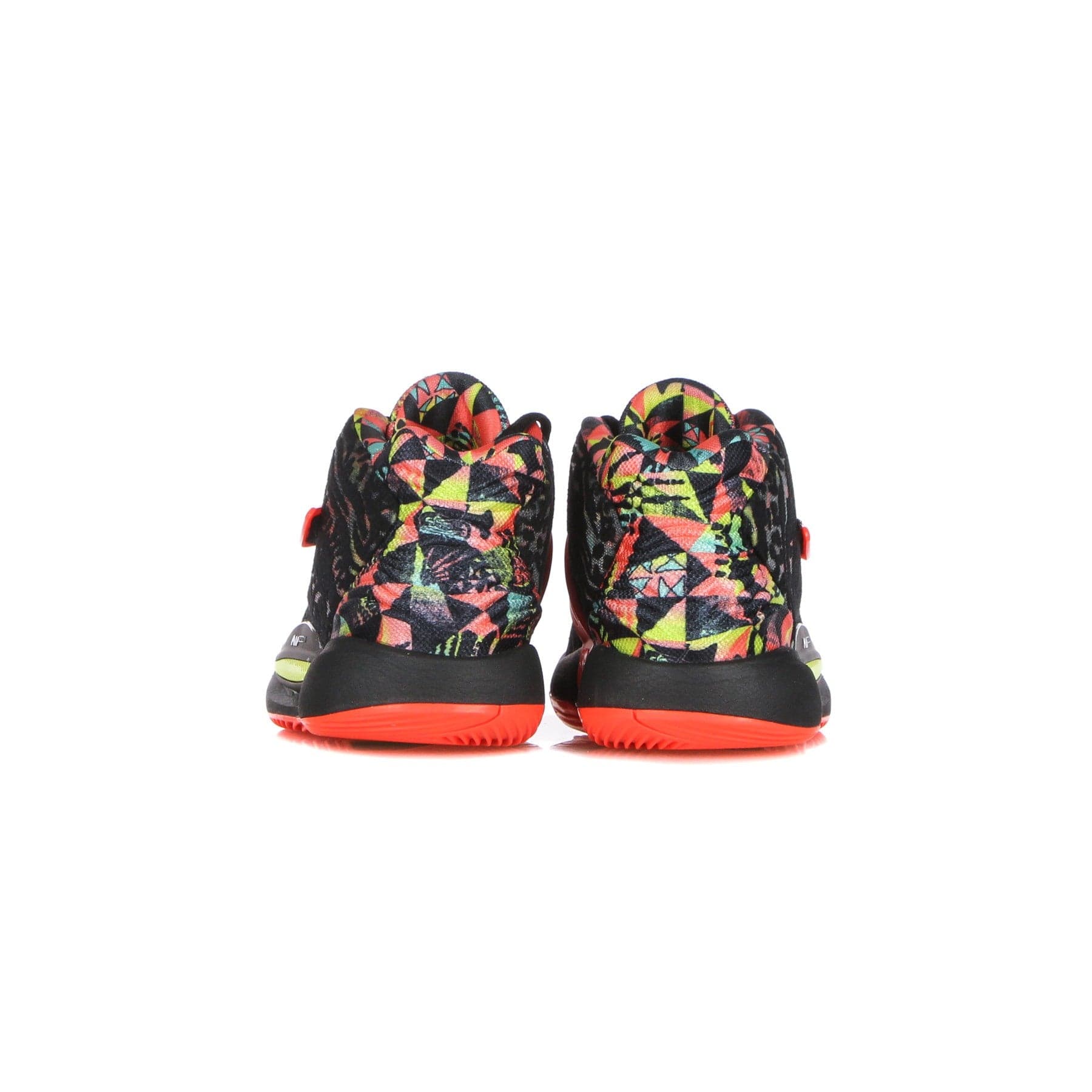 NIKE NBA Scarpa Basket Uomo Kd14 Black/bright Crimson/yellow Strike - 12