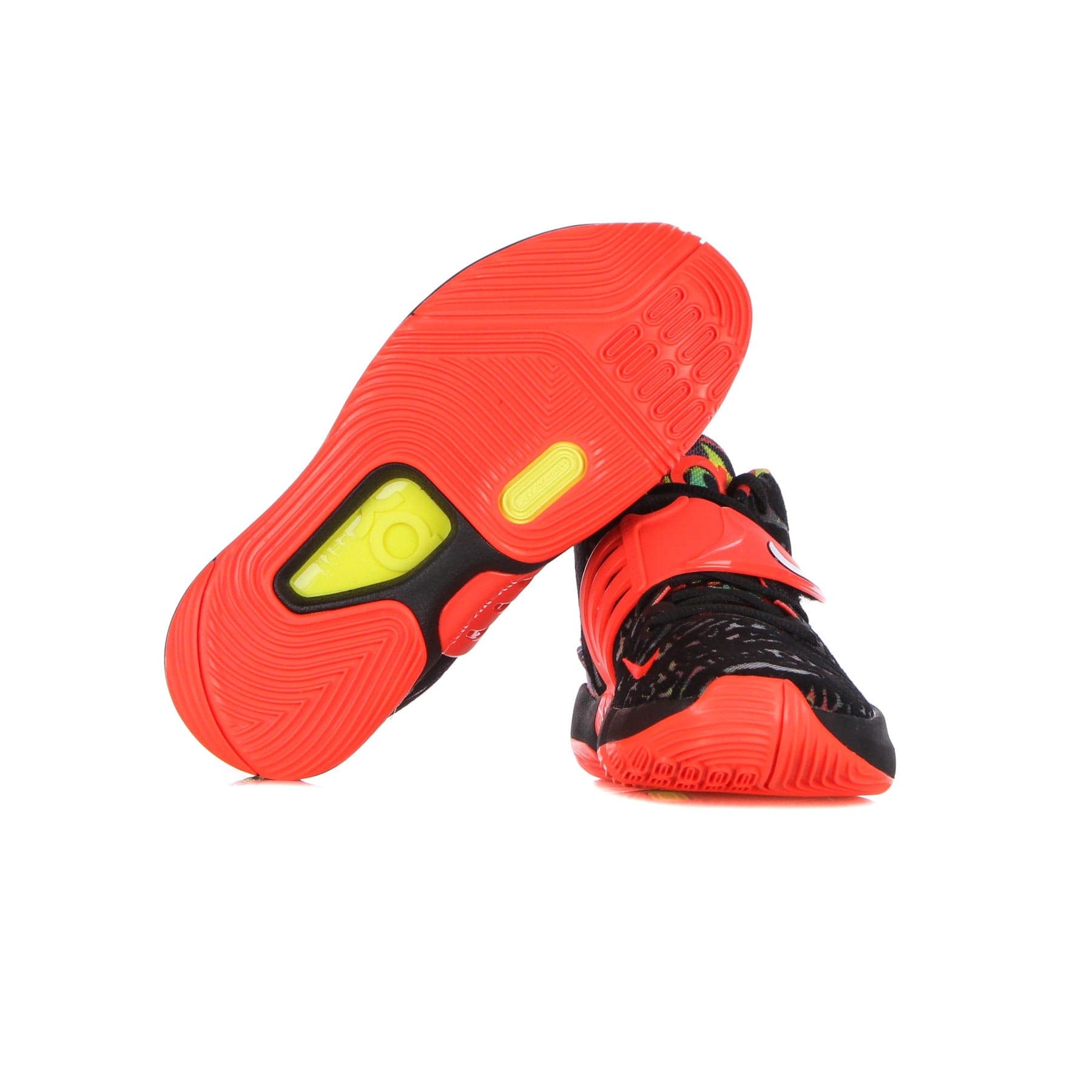 NIKE NBA Scarpa Basket Uomo Kd14 Black/bright Crimson/yellow Strike - 14