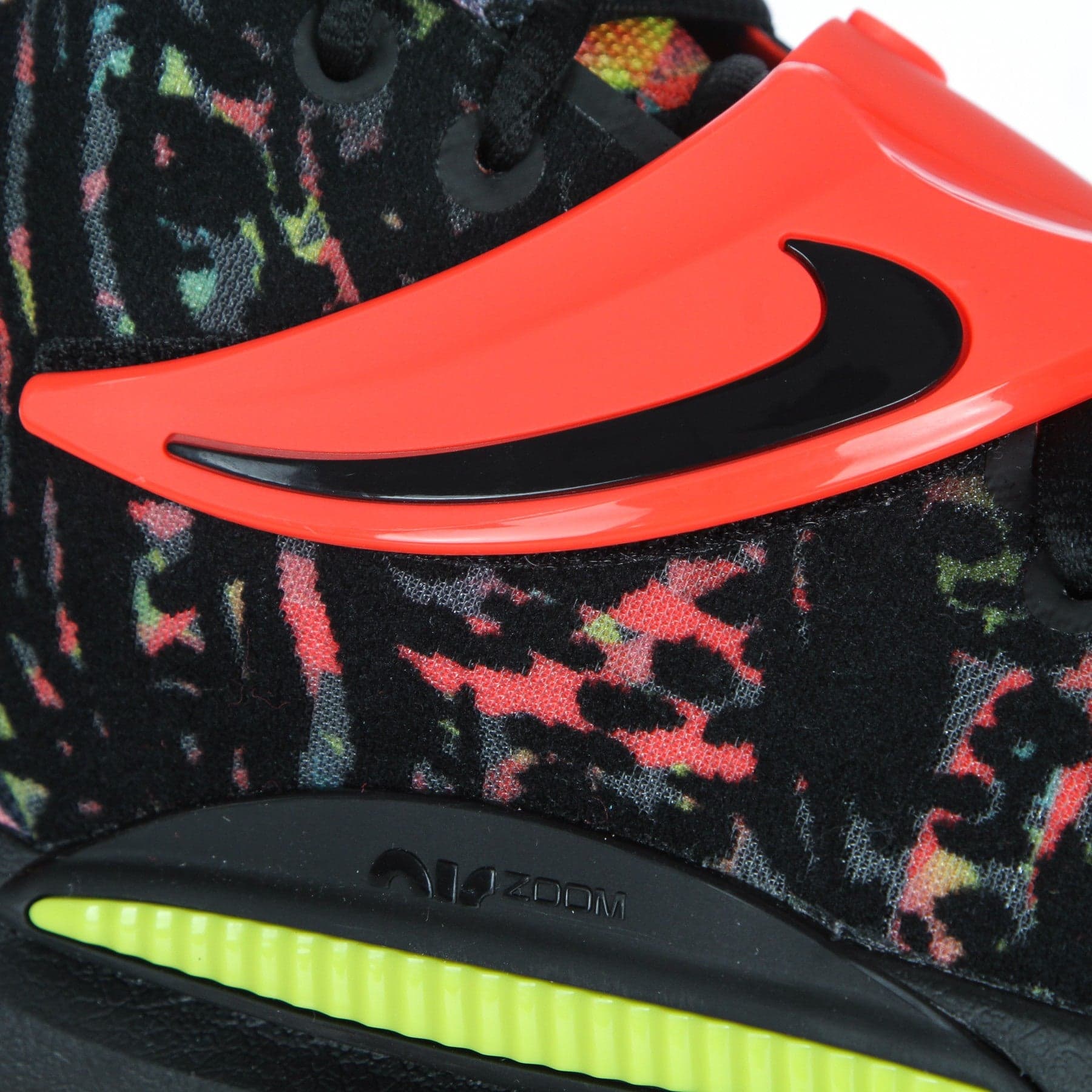 NIKE NBA Scarpa Basket Uomo Kd14 Black/bright Crimson/yellow Strike - 4