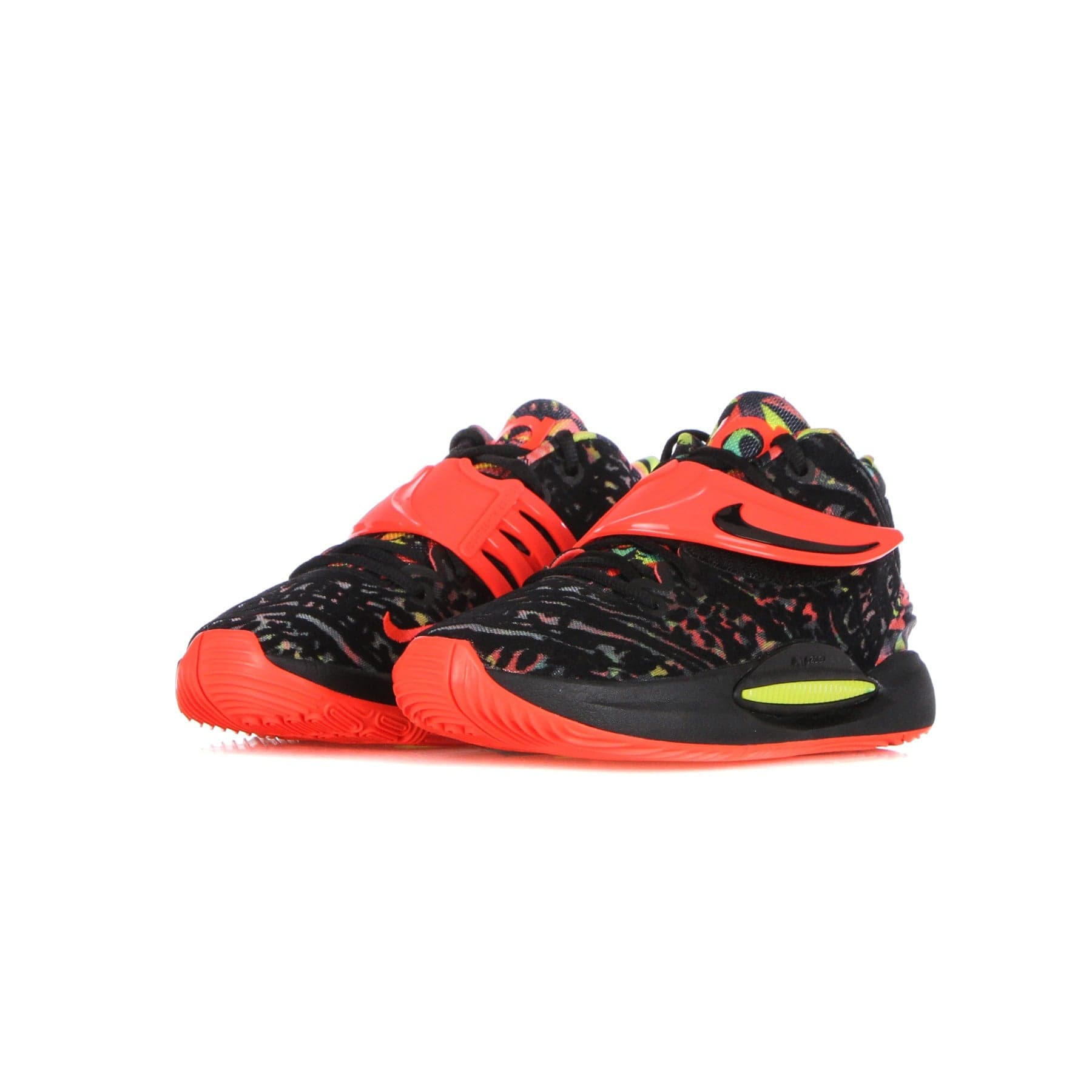 NIKE NBA Scarpa Basket Uomo Kd14 Black/bright Crimson/yellow Strike - 8