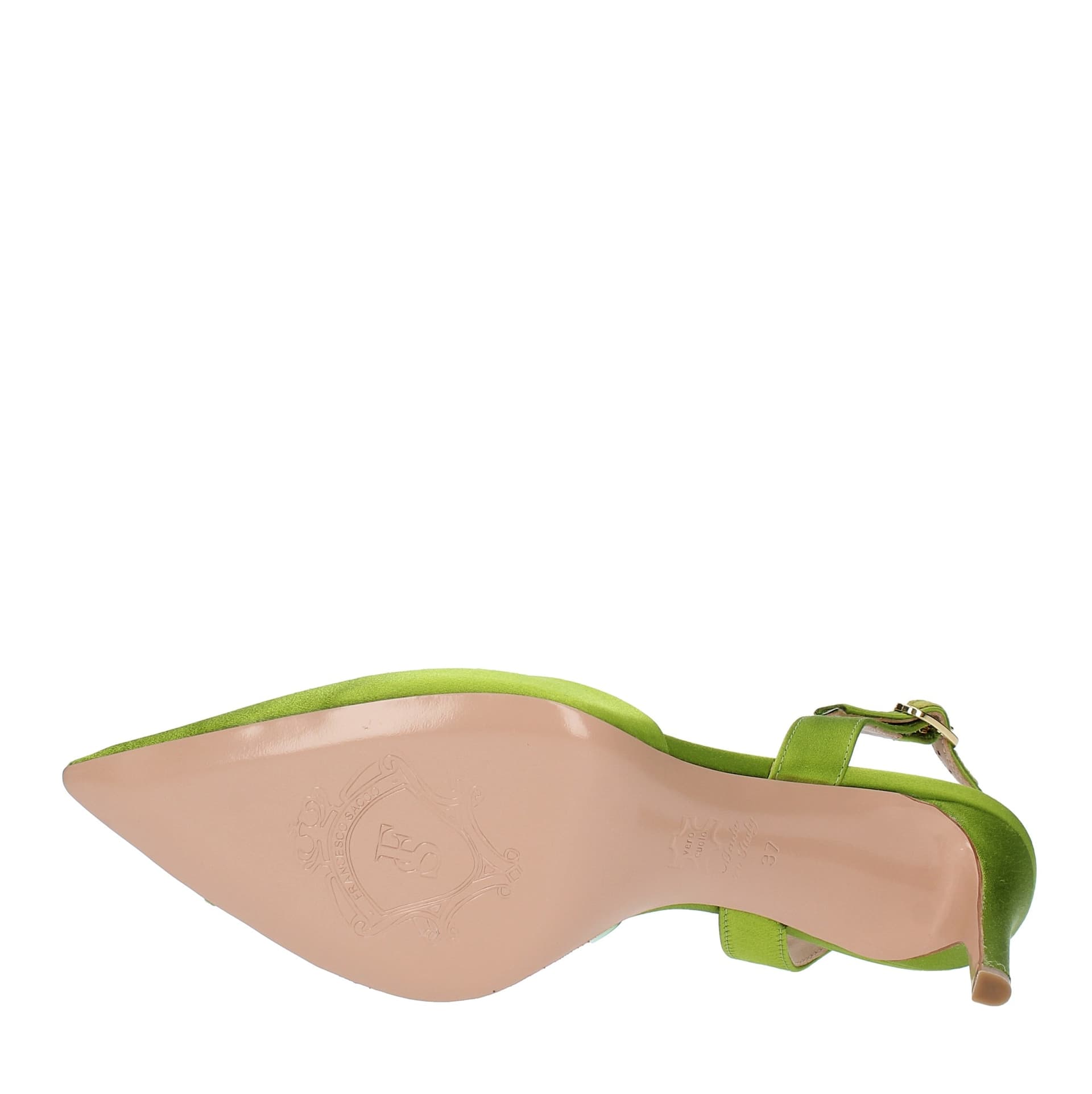FRANCESCO SACCO  Scarpe con Tacco Verde - 5