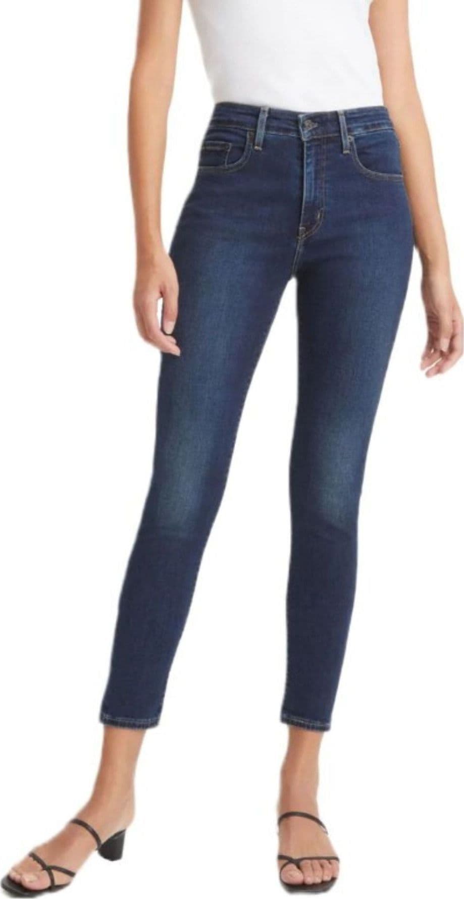 LEVI'S  jeans 721 HIGH RISE SKINNY BLUE - 3