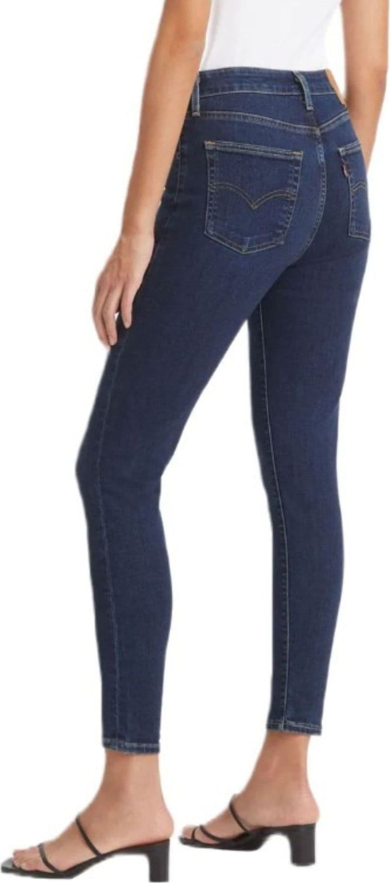 LEVI'S  jeans 721 HIGH RISE SKINNY BLUE - 4