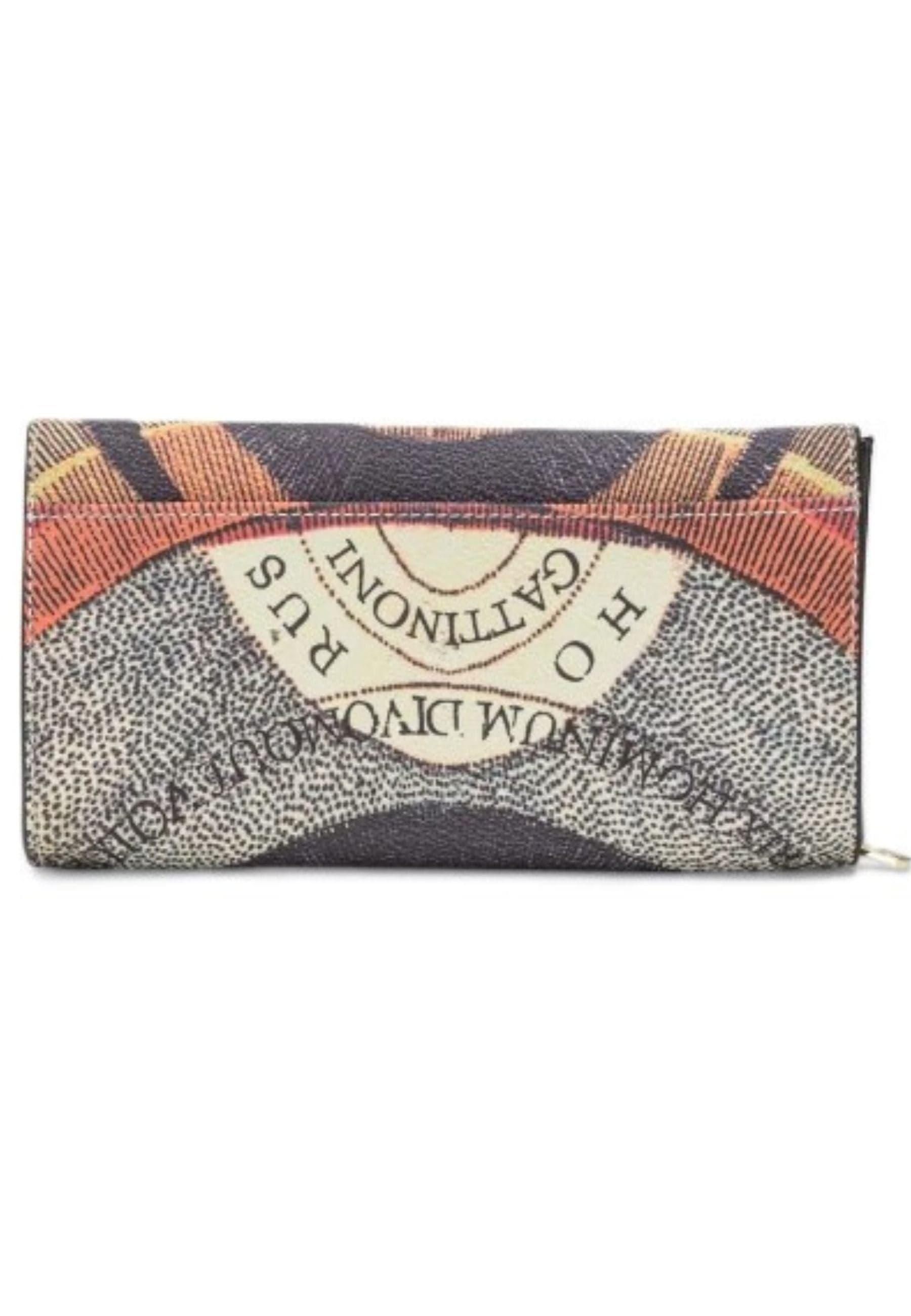 GATTINONI  PORTAFOGLIO PLANETARIUM L FLAP WALLET PVC - 2