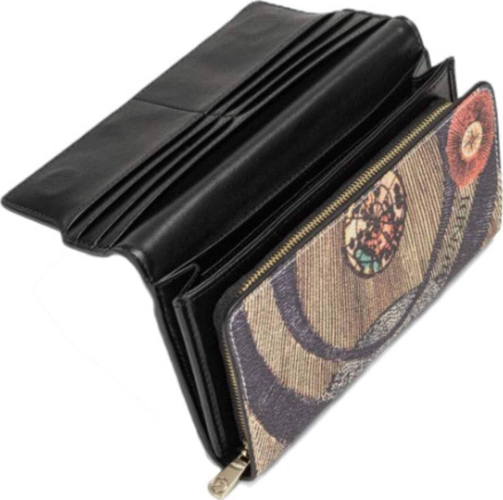 GATTINONI  PORTAFOGLIO PLANETARIUM L FLAP WALLET PVC - 3