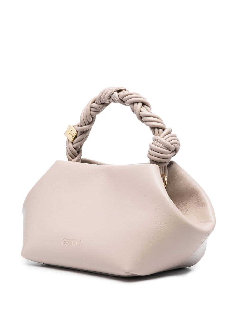 GANNI Borsa tote Bou con manico intrecciato - 3