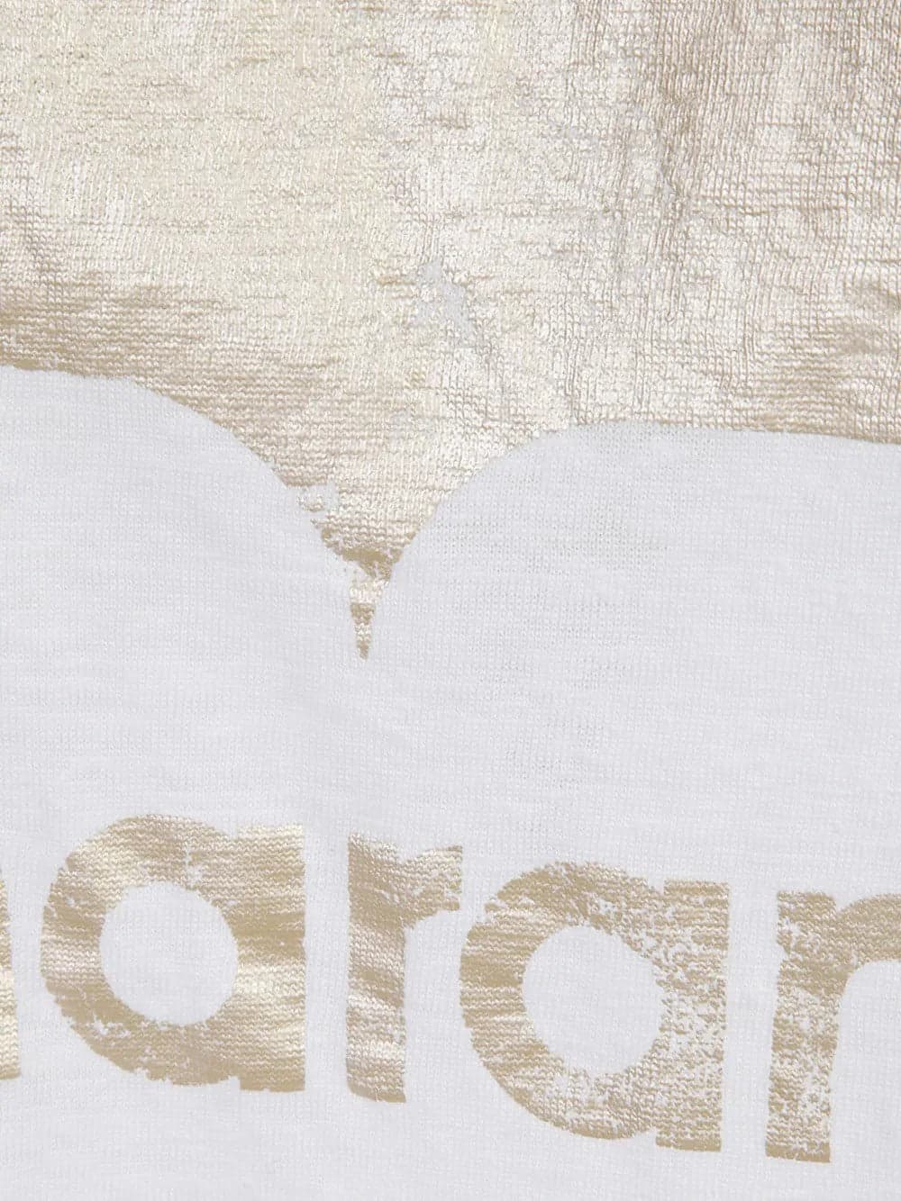 MARANT ETOILE Marant Etoile - T-Shirt Zewel Bianca e Nera da Donna - 3