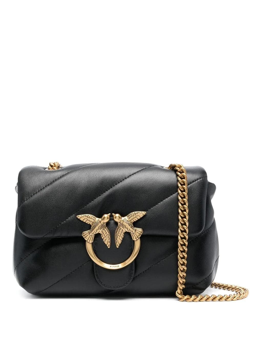 Pinko  - Borsa a Tracolla Nera da Donna - 6
