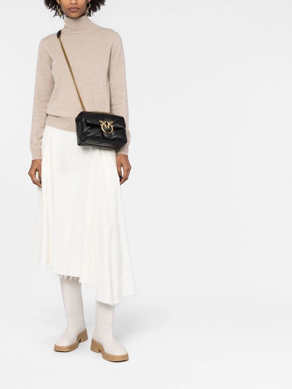 Pinko  - Borsa a Tracolla Nera da Donna - 3