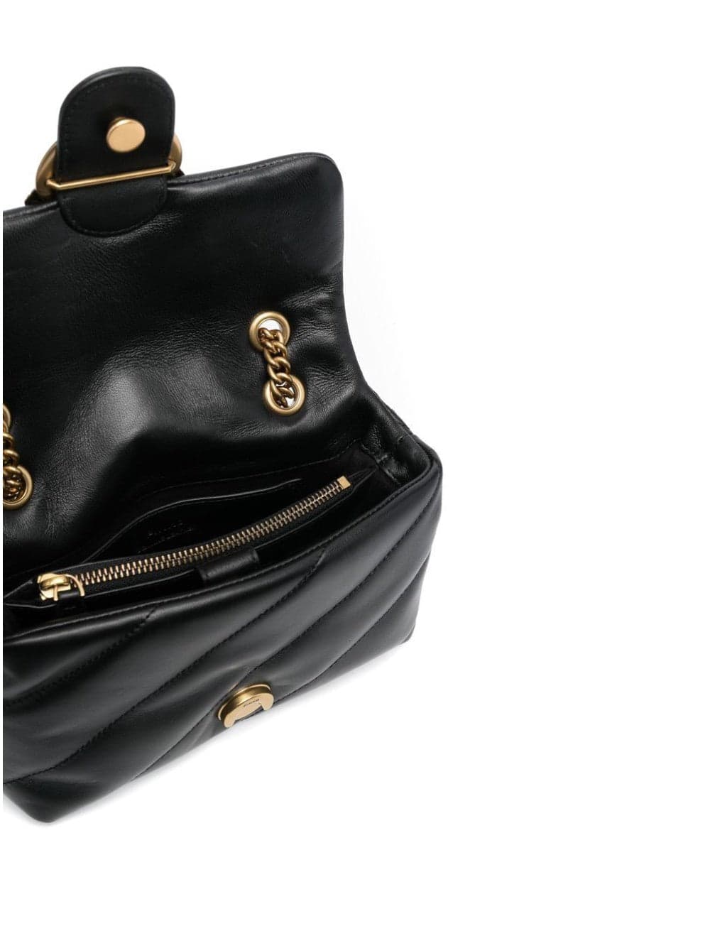 Pinko  - Borsa a Tracolla Nera da Donna - 3