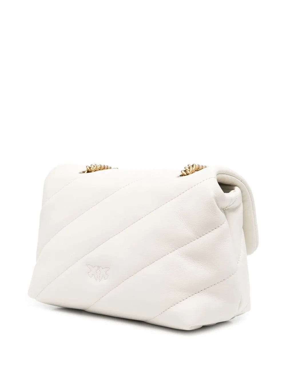 Pinko  - Borsa a Tracolla Love Mini Puff Bianca da Donna - 3