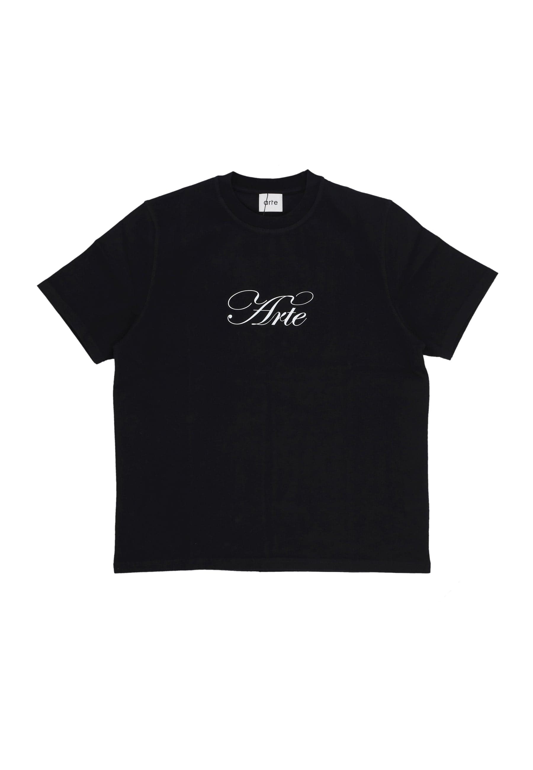 ARTE Maglietta Uomo Script Logo Tee Black - 3