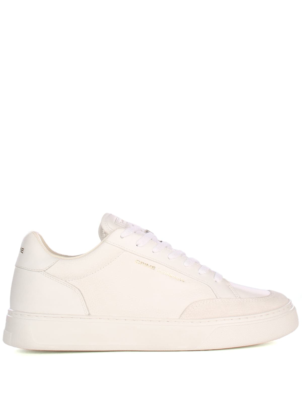 Crime London  - Sneakers Eclipse Lunar Bianche da Uomo - 5