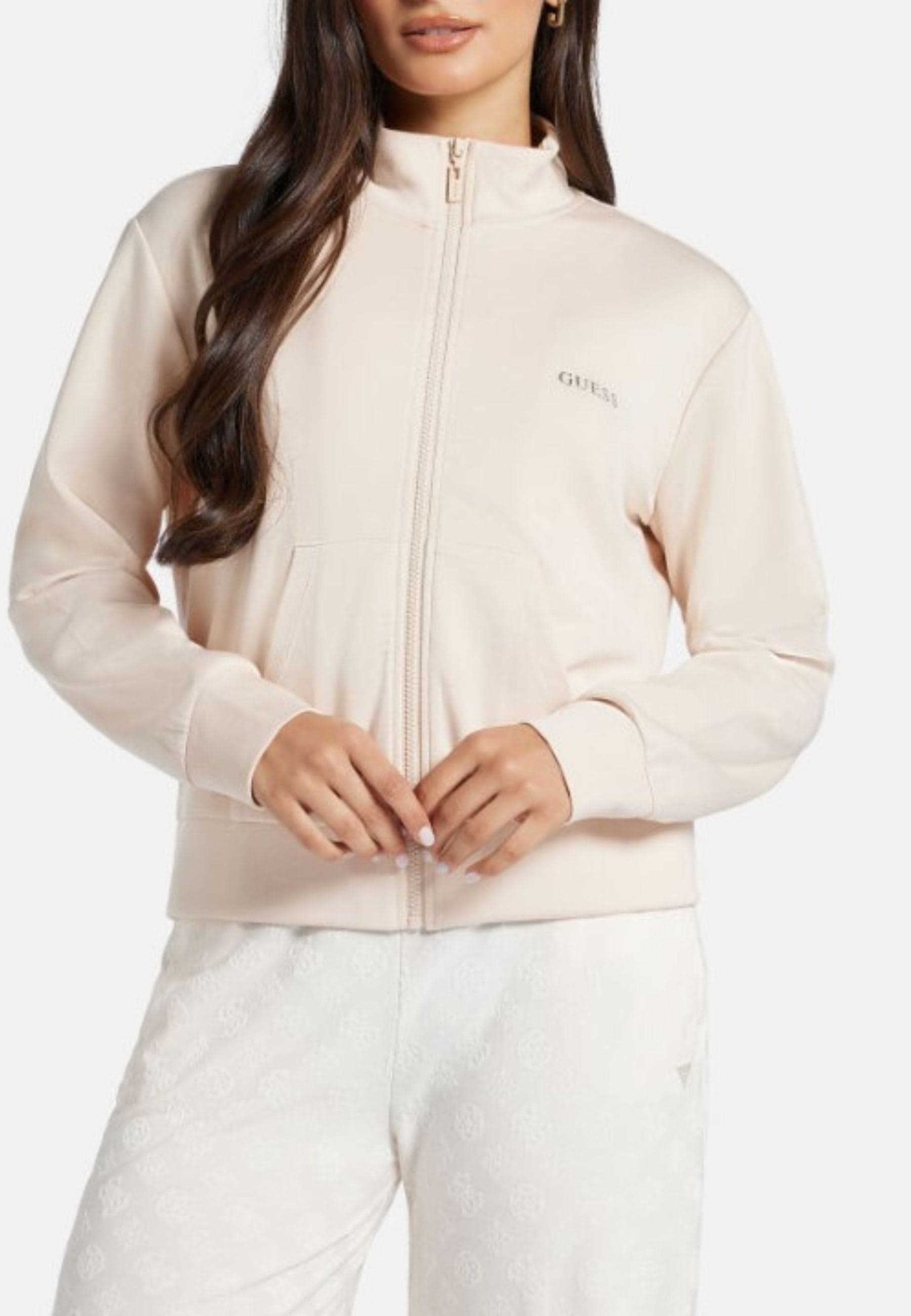 GUESS  FELPA GELSEY FULL ZIP SWEATSHIRT - 5