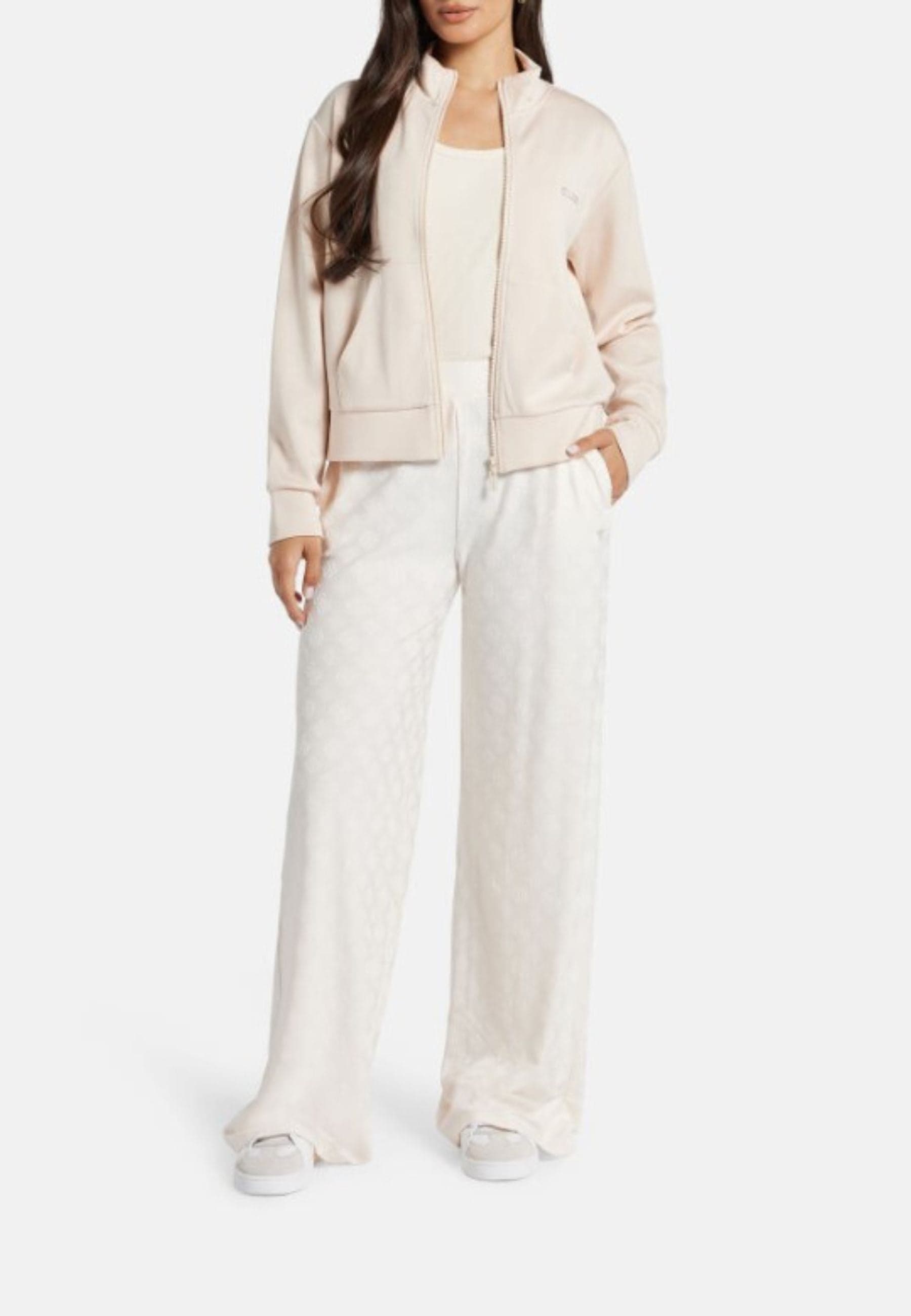 GUESS  FELPA GELSEY FULL ZIP SWEATSHIRT - 2