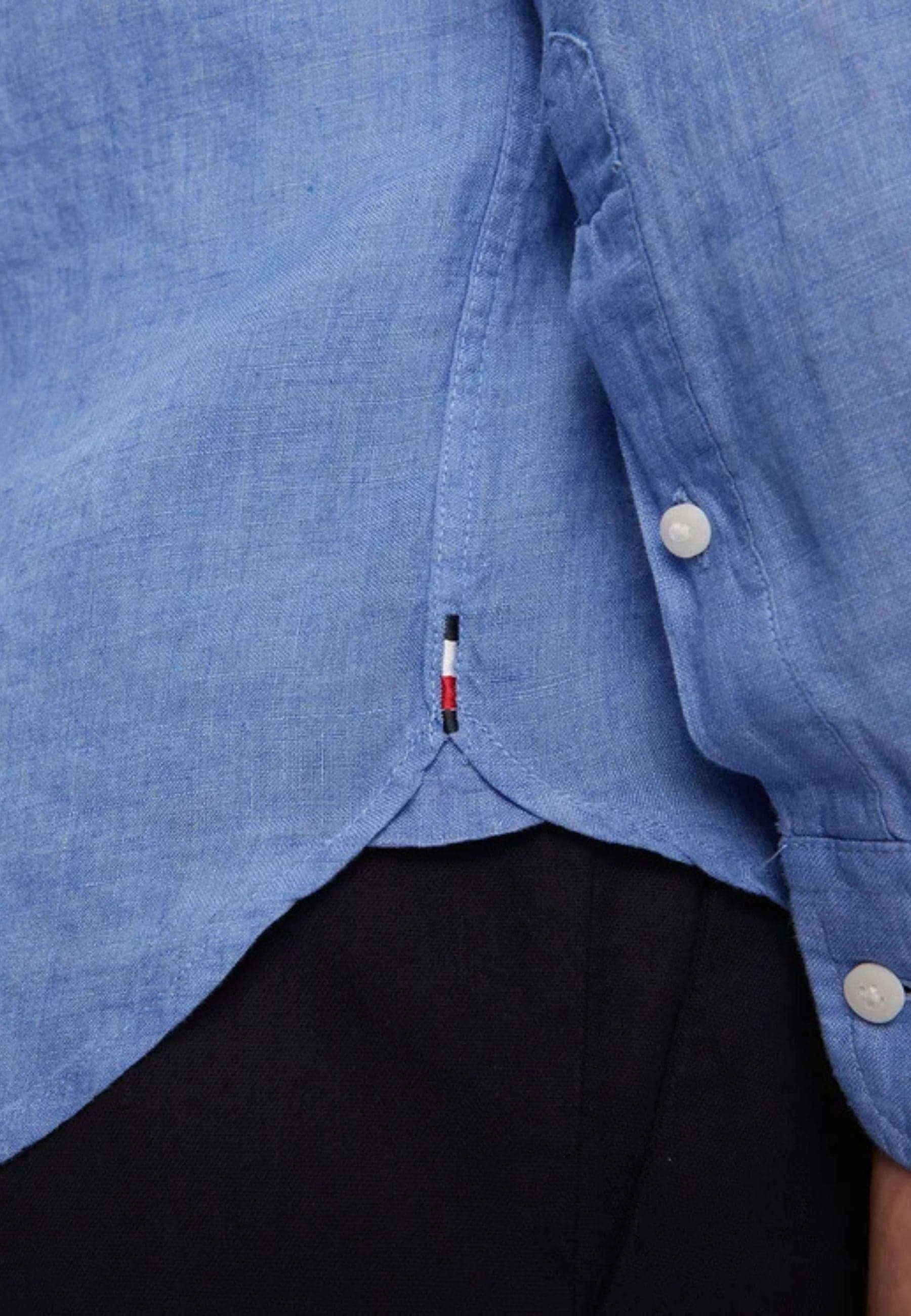 Tommy Hilfiger  CAMICIA PIGMENT DYED LI SOLID RF SHIRT - 6