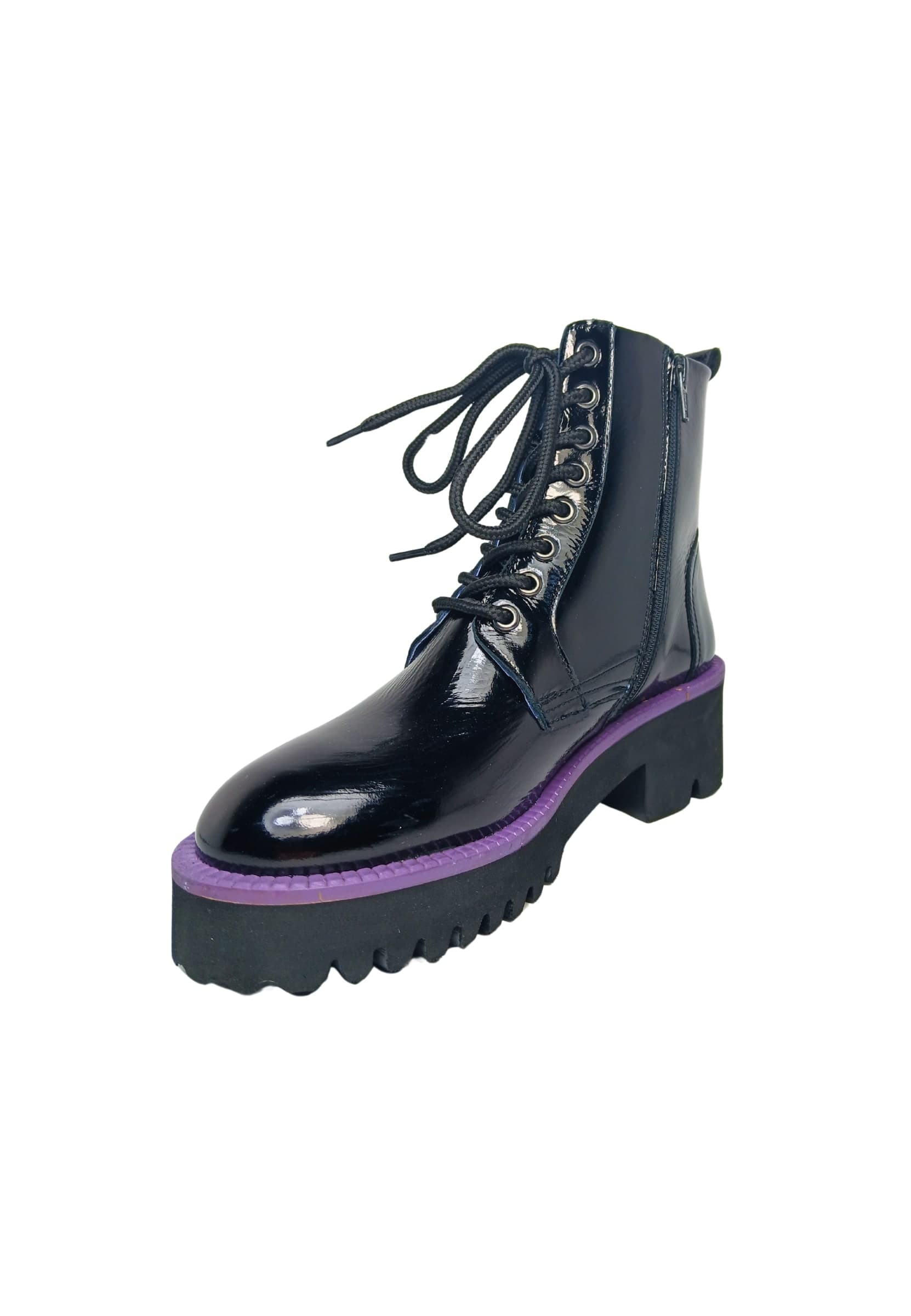 PREGUNTA Scarpe Donna Pregunta Stivaletto basso Black/Purple - 5