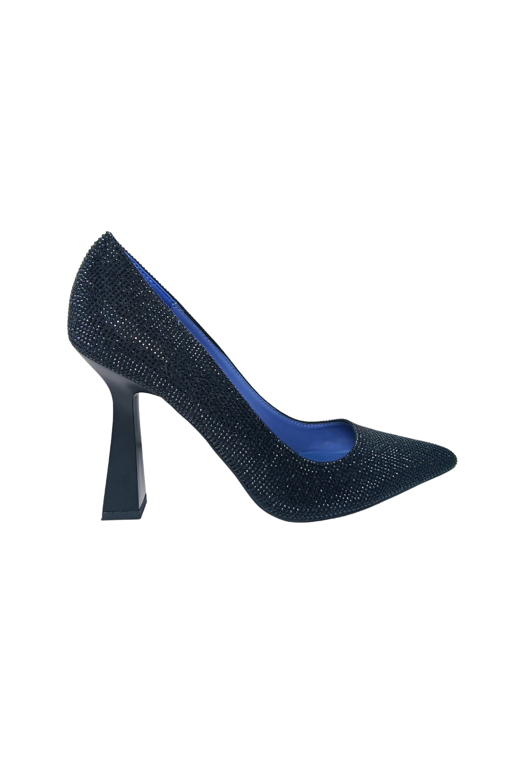 PREGUNTA Scarpe Donna Pregunta Decollete con tacco a rocchetto, full Black- cristal black - 6