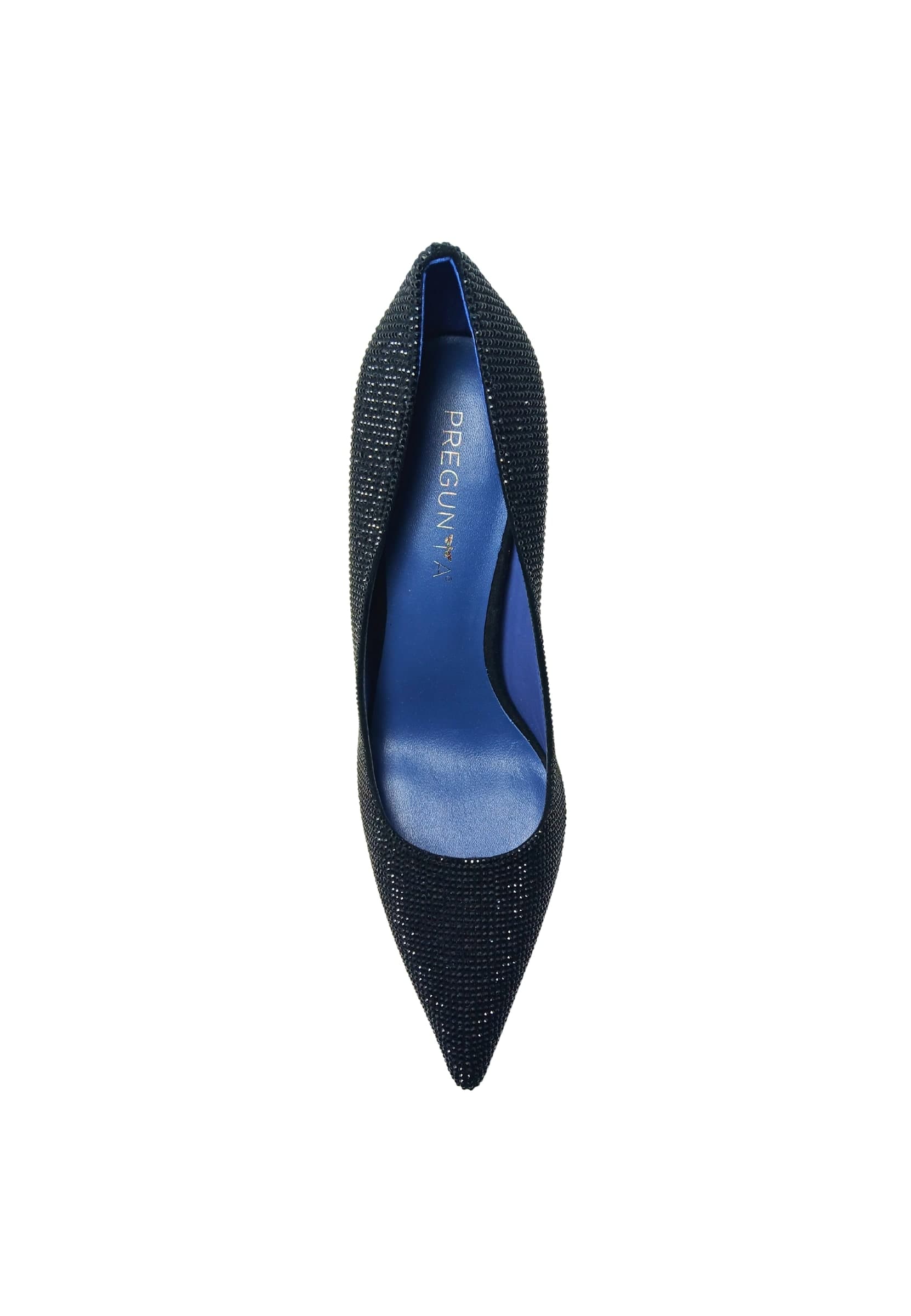 PREGUNTA Scarpe Donna Pregunta Decollete con tacco a rocchetto, full Black- cristal black - 3