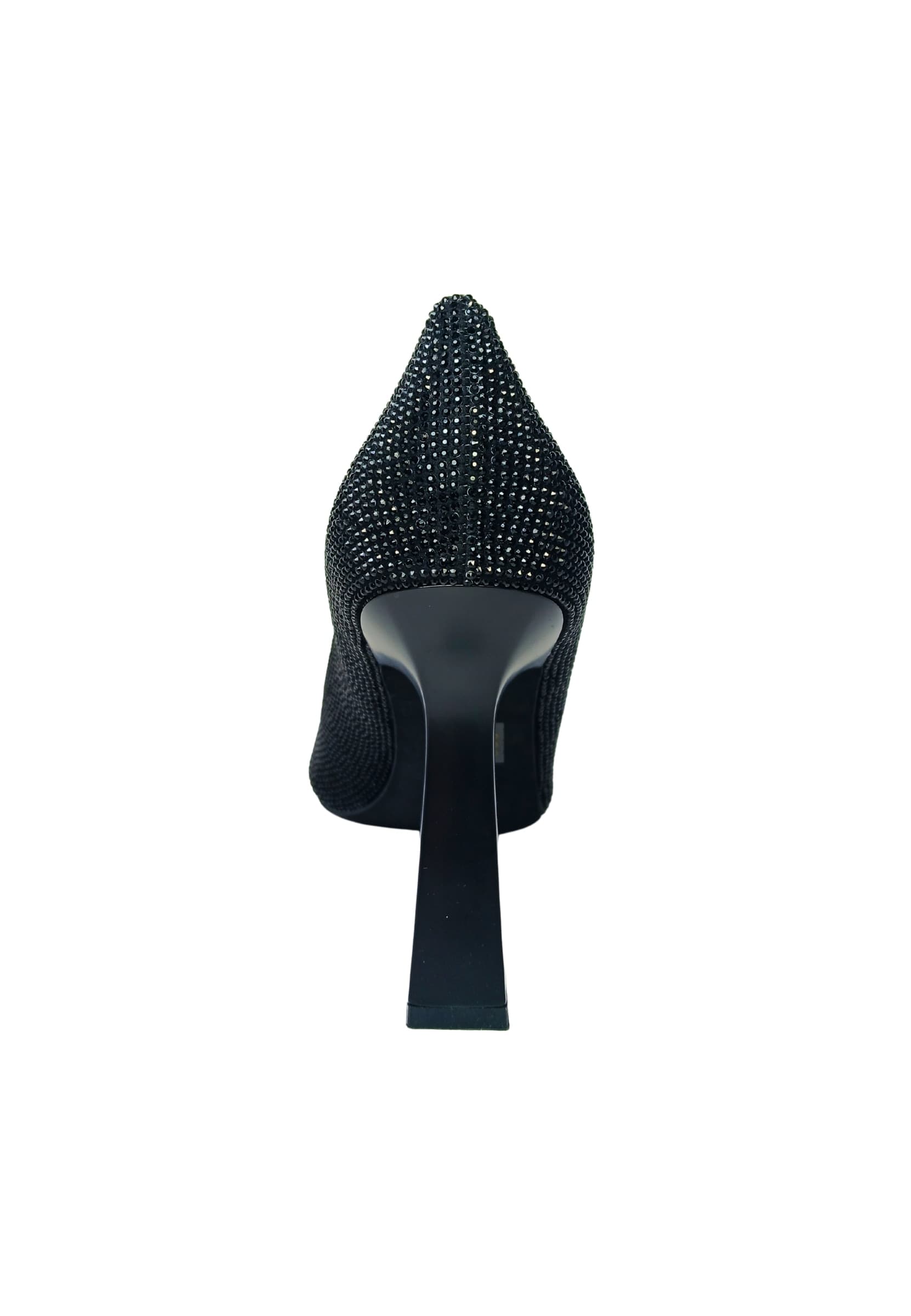 PREGUNTA Scarpe Donna Pregunta Decollete con tacco a rocchetto, full Black- cristal black - 4