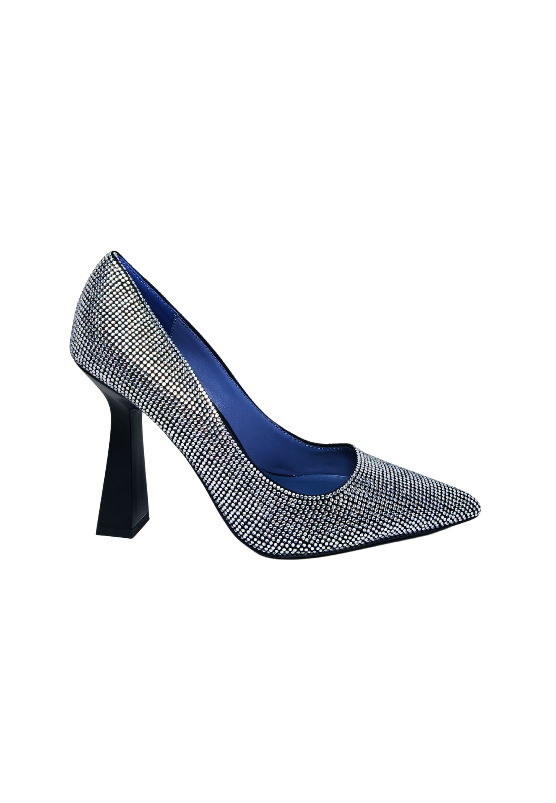 PREGUNTA Scarpe Donna Pregunta Decollete con tacco a rocchetto, full Black- Cristall - 6