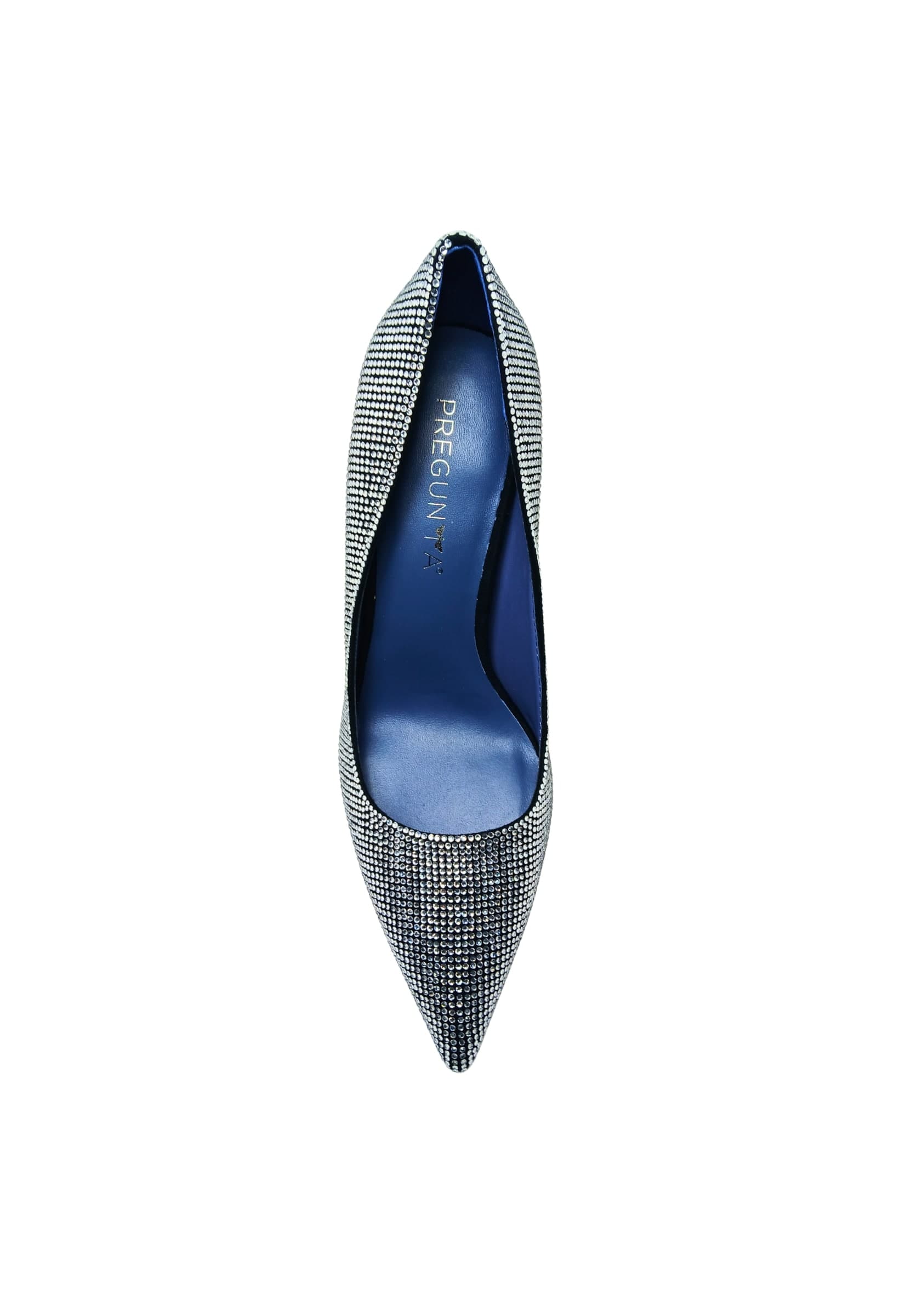 PREGUNTA Scarpe Donna Pregunta Decollete con tacco a rocchetto, full Black- Cristall - 3