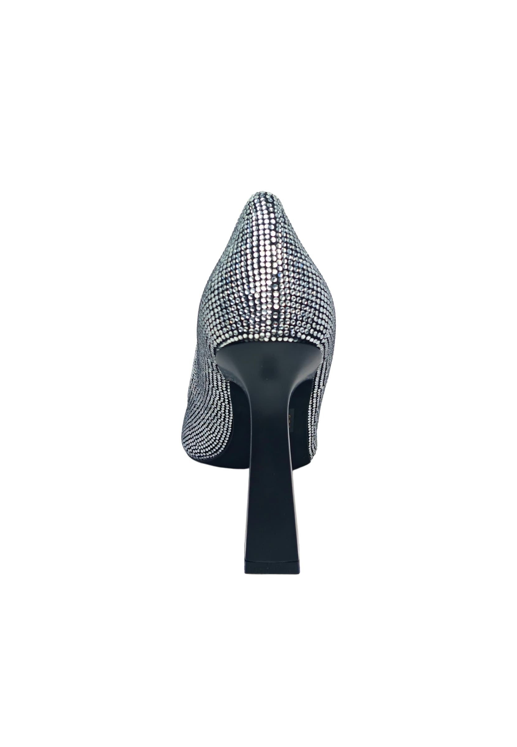 PREGUNTA Scarpe Donna Pregunta Decollete con tacco a rocchetto, full Black- Cristall - 4