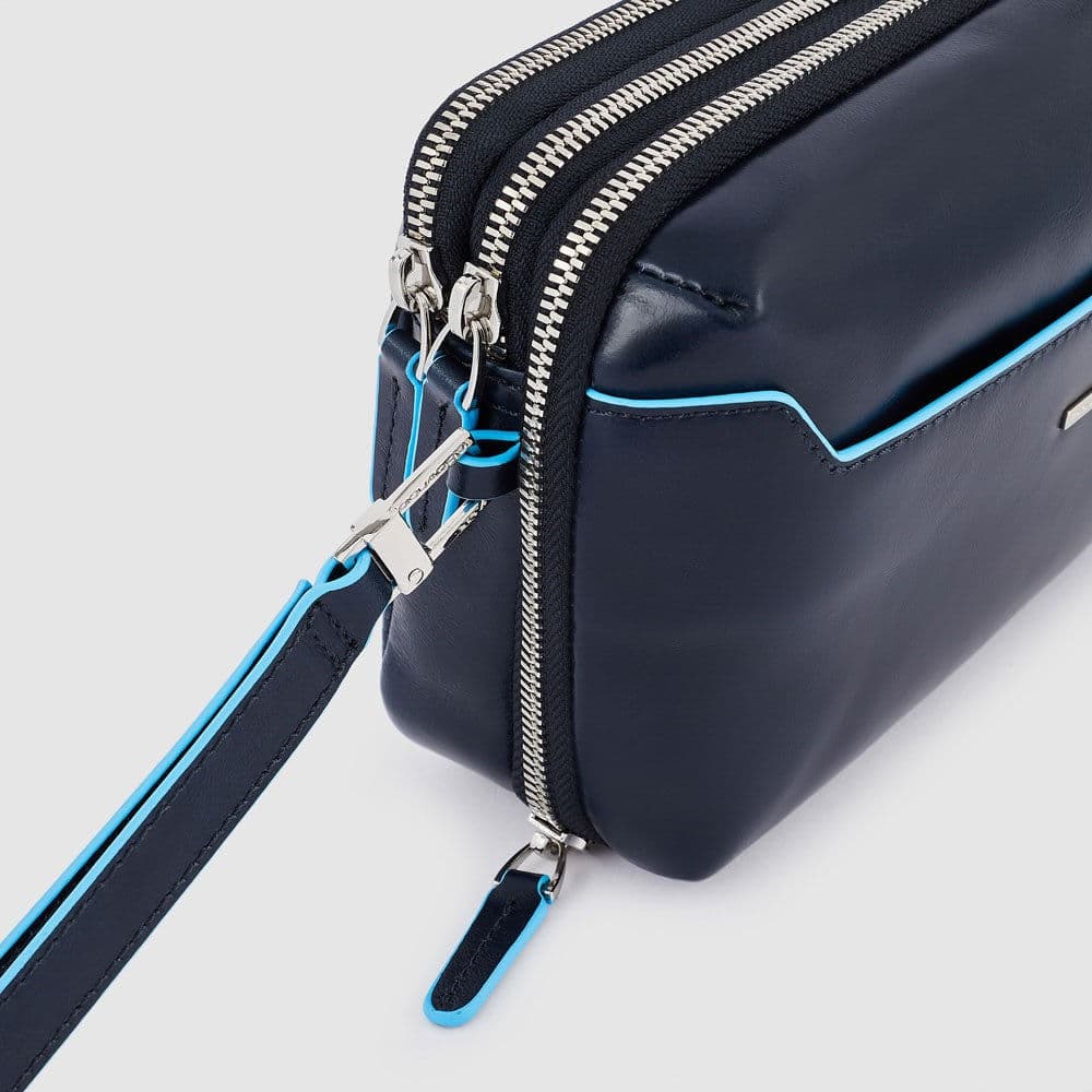 PIQUADRO Pochette 2 scomparti con portacarte Uomo piquadro AC5940B2R-BLU2 Blu - 4