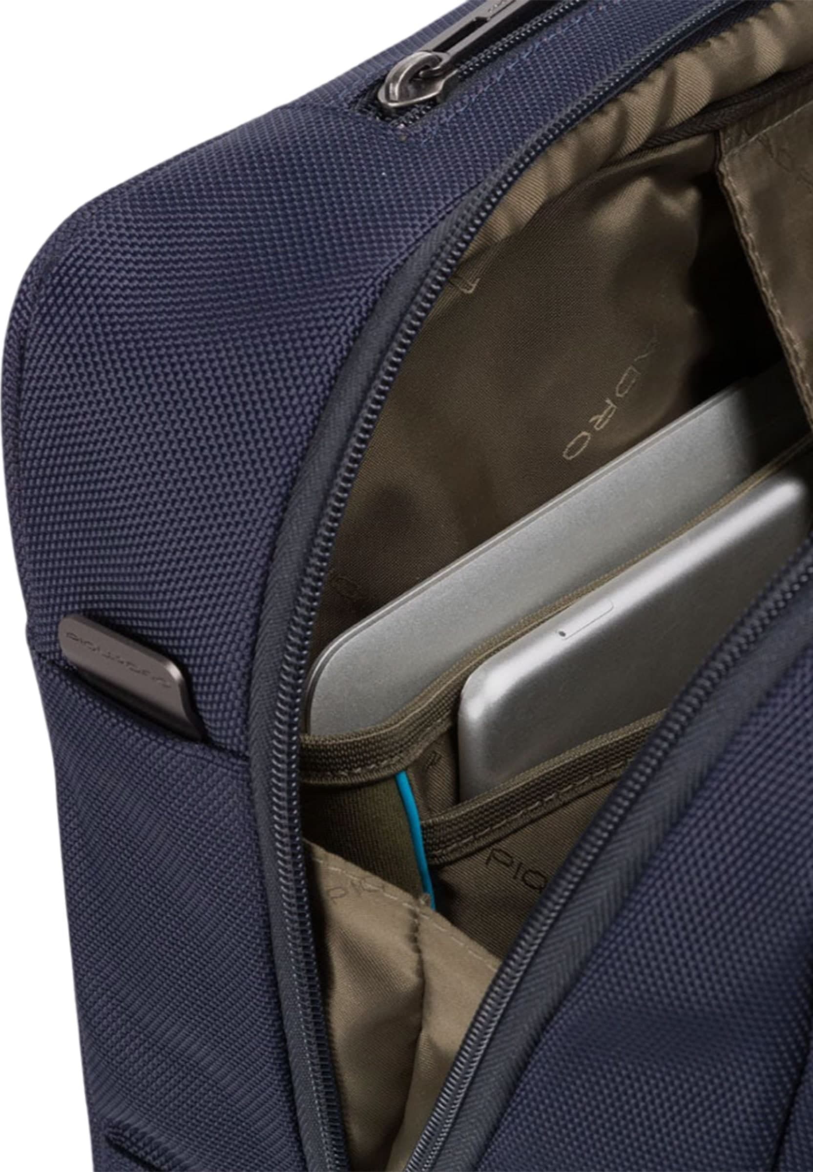PIQUADRO Cartella Trolley Uomo piquadro bv4729br2-blu Blu - 4