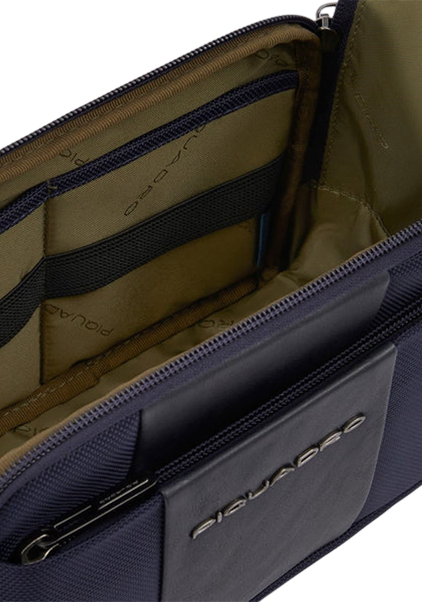 PIQUADRO Beauty case in tessuto e pelle Uomo piquadro BY6149BR2-BLU Blu - 5