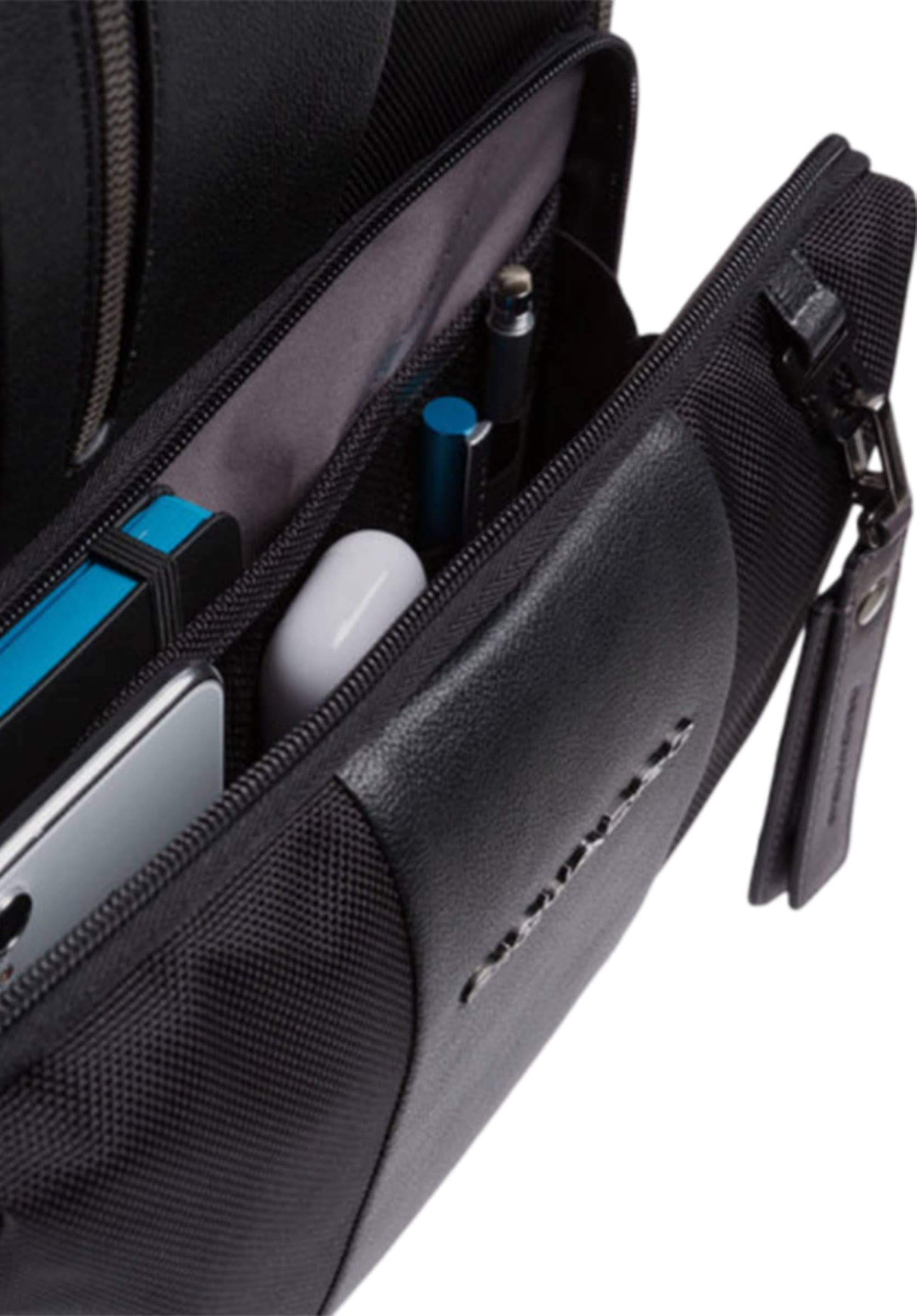 PIQUADRO Zaino fast-check porta pc e iPad Uomo piquadro ca4532br2-n Nero - 5