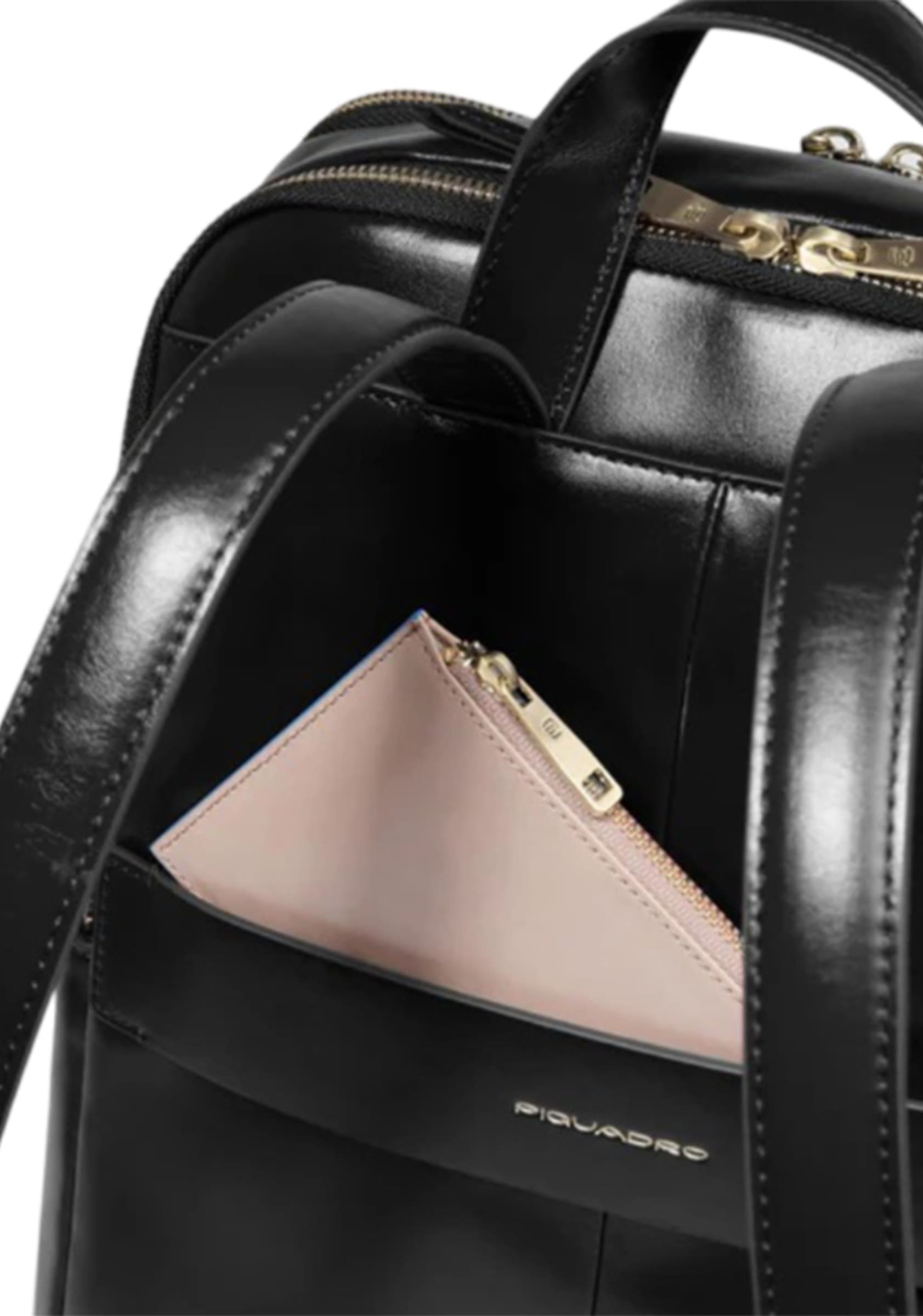 PIQUADRO Zaino porta PC 14'' Donna piquadro CA6678B2-N Nero - 5