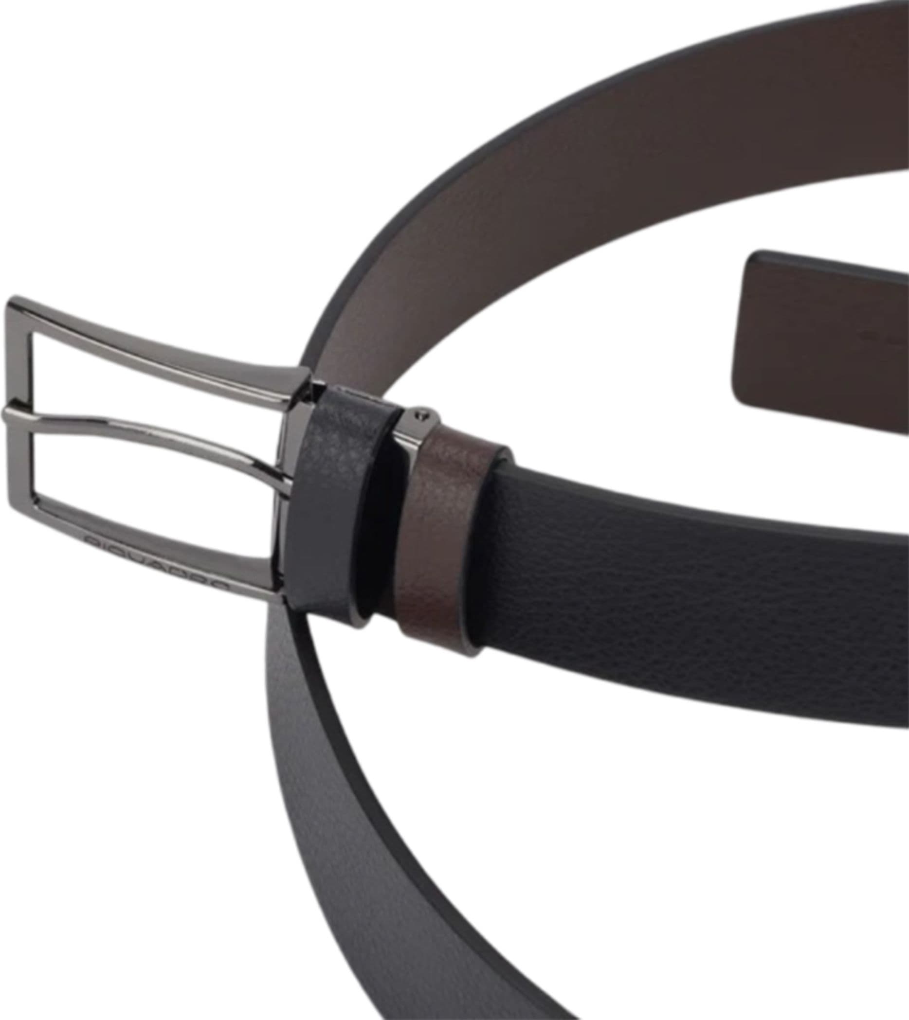 PIQUADRO Cintura reversibile Uomo piquadro CU5928MOS-NM Nero/Marrone - 2