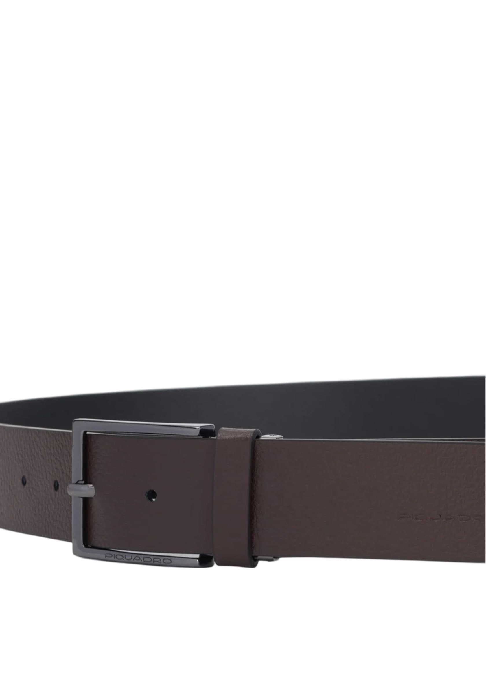 PIQUADRO Cintura reversibile Uomo piquadro CU5928MOS-NM Nero/Marrone - 6