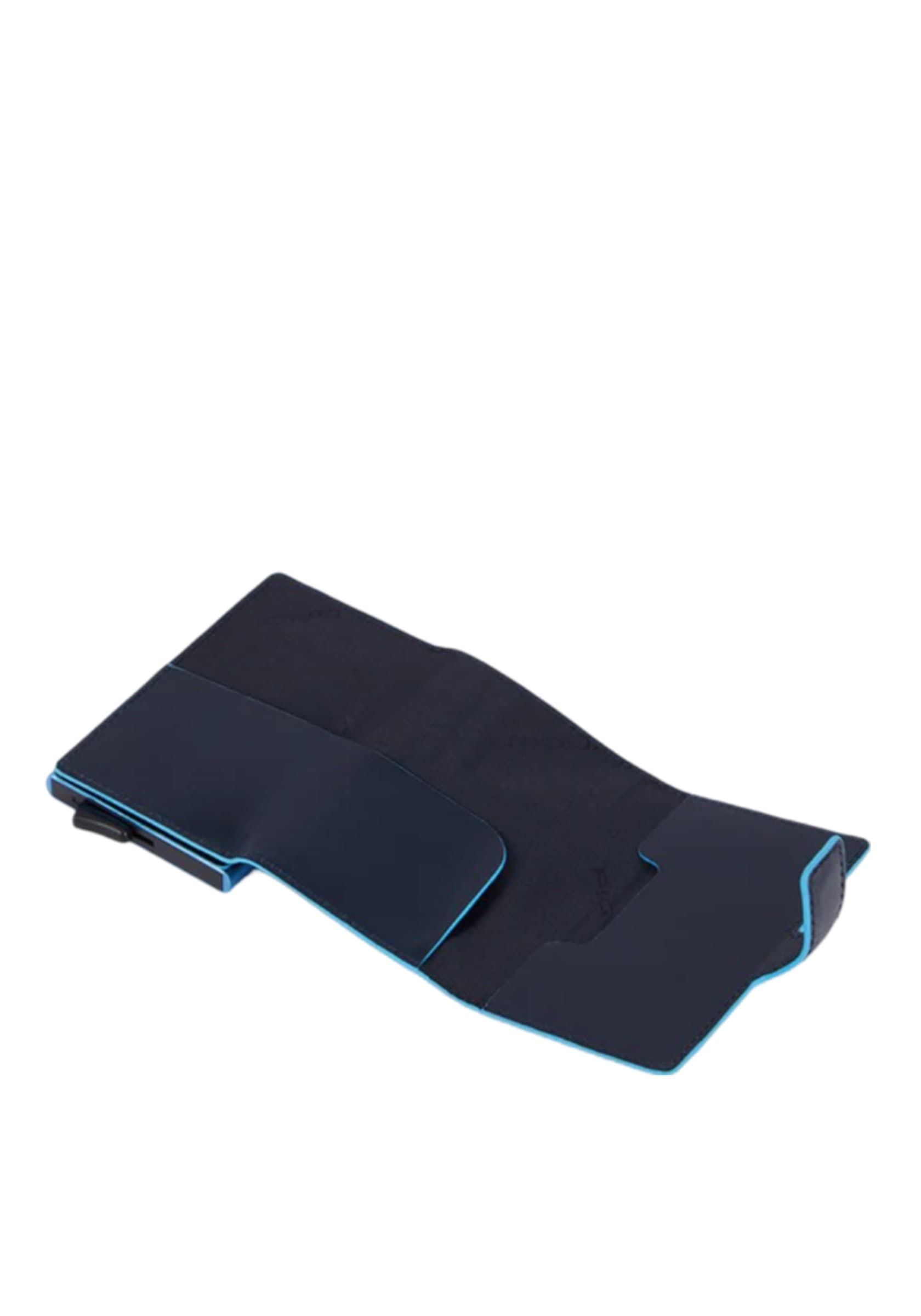 PIQUADRO Portacarte in metallo Uomo piquadro PP5649B2BLR-BLU2 Blu - 3