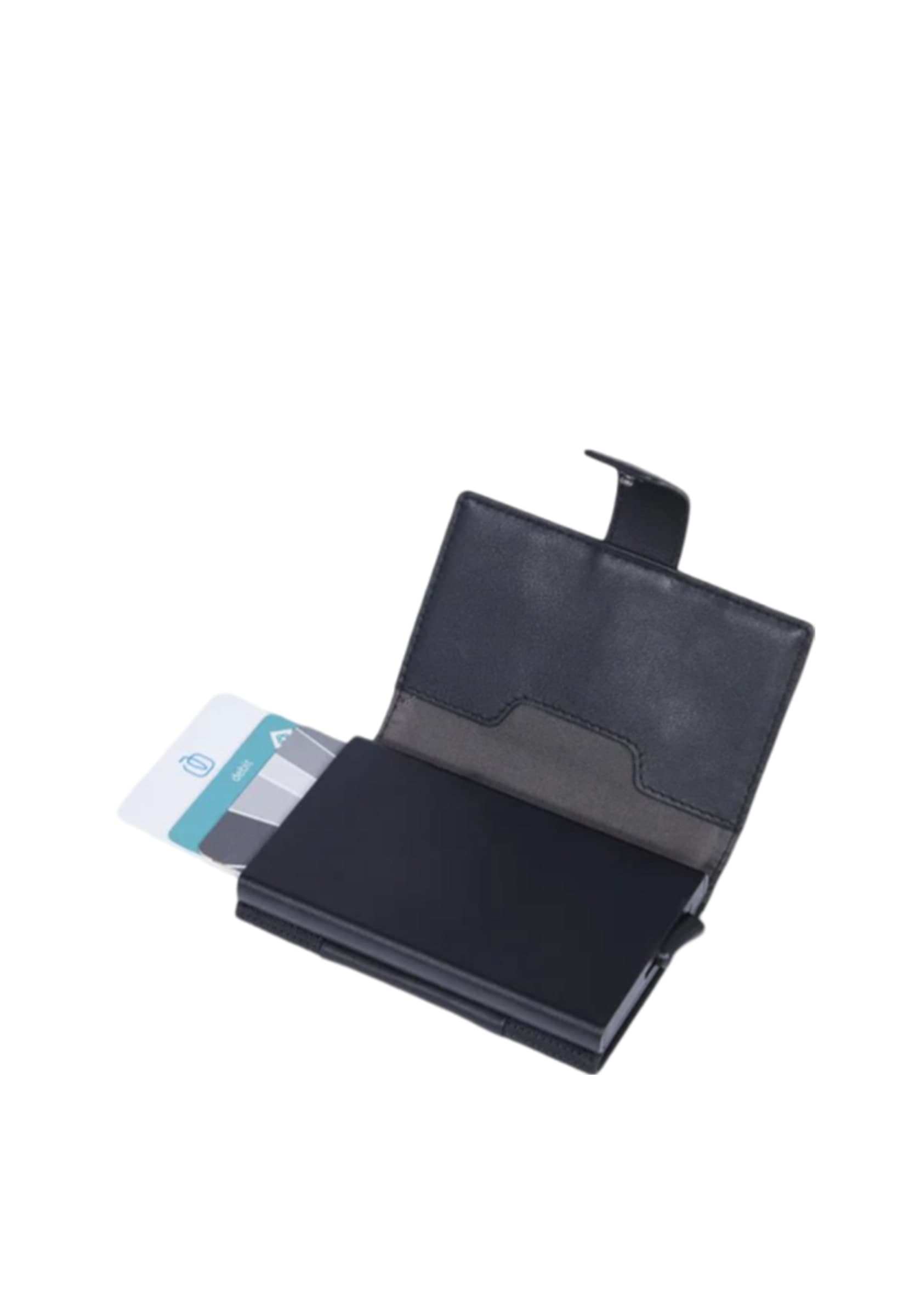 PIQUADRO Portacarte in metallo Uomo piquadro PP5649S137R-N Nero - 4