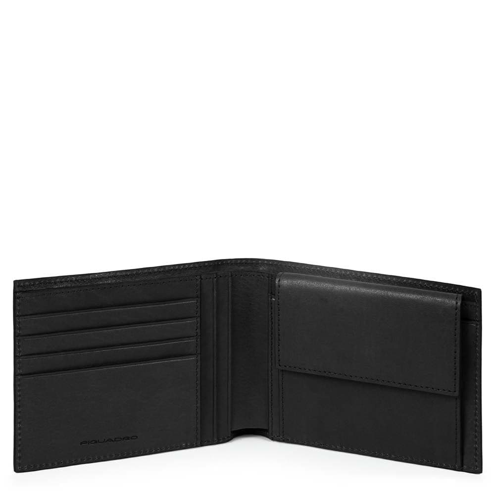 PIQUADRO Portafoglio Uomo piquadro PU257B3R-N Nero - 12