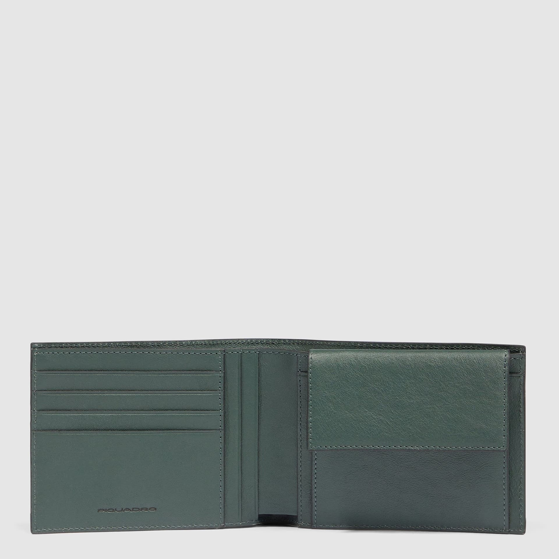 PIQUADRO Portafoglio Uomo piquadro PU257B3R-N Nero - 5