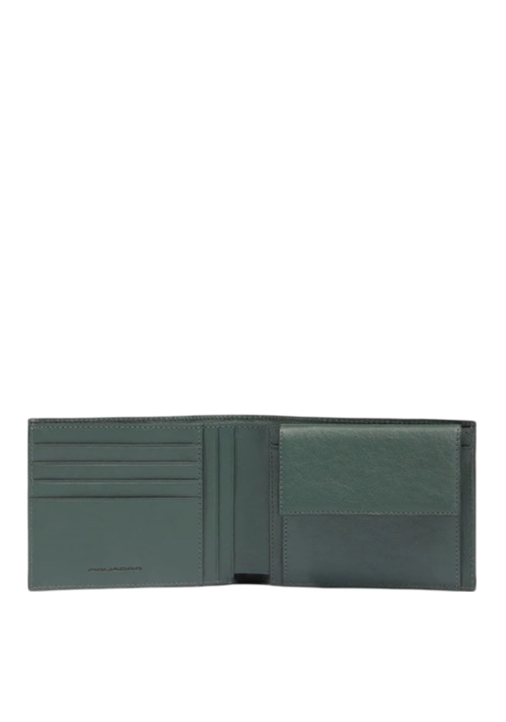 PIQUADRO Portafoglio Uomo piquadro PU257B3R-VEVE Verde - 4