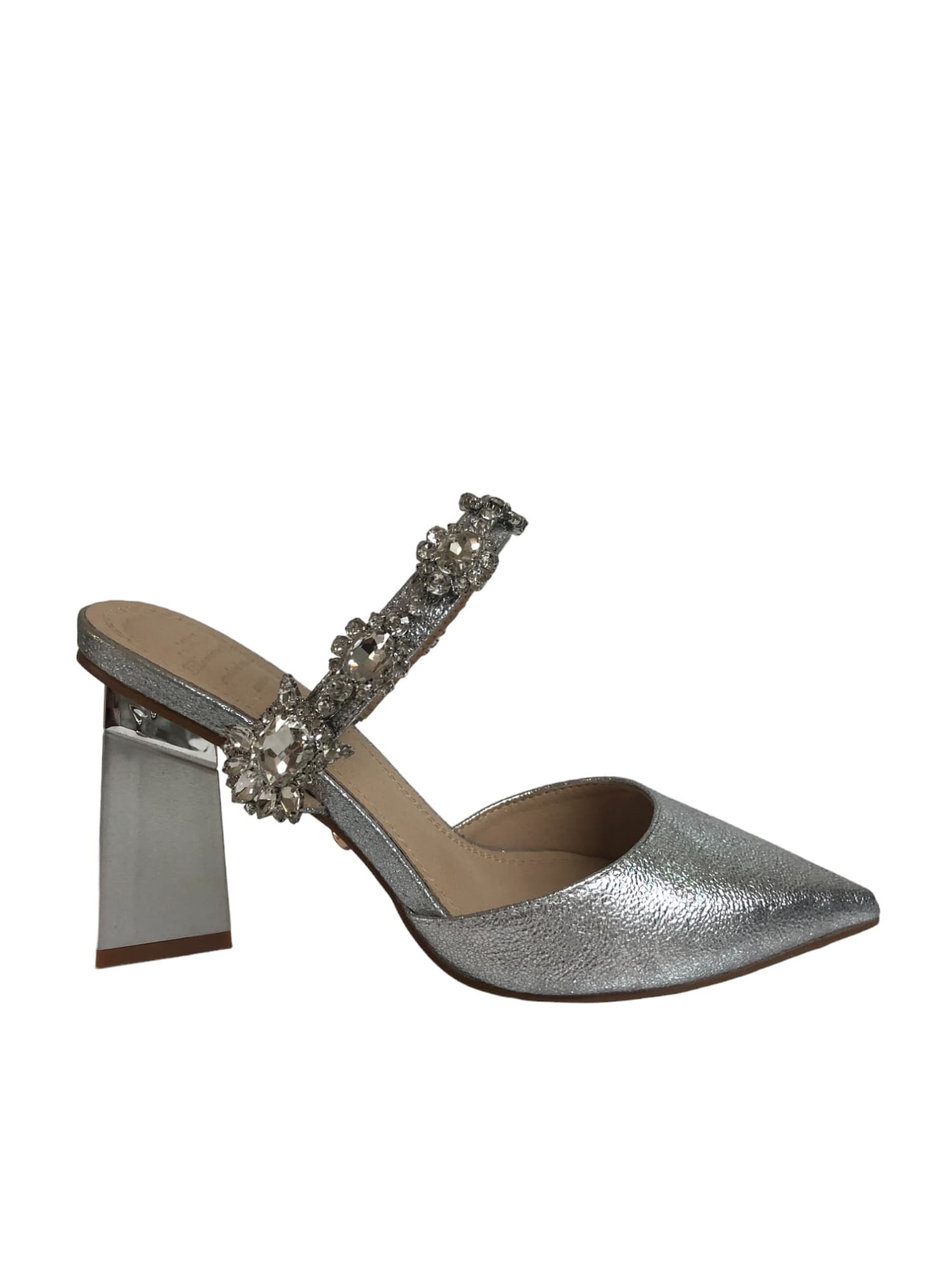 TWENTYFOURHAITCH Donna twentyfourhaitch SH80ARG Slingback Argento - 5