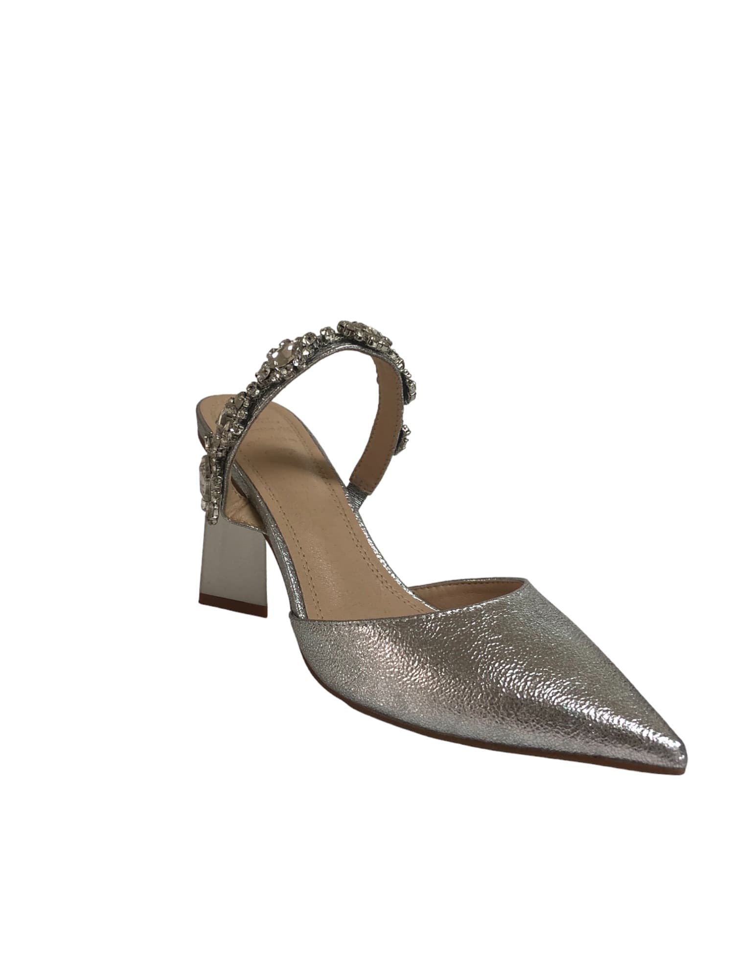 TWENTYFOURHAITCH Donna twentyfourhaitch SH80ARG Slingback Argento - 3