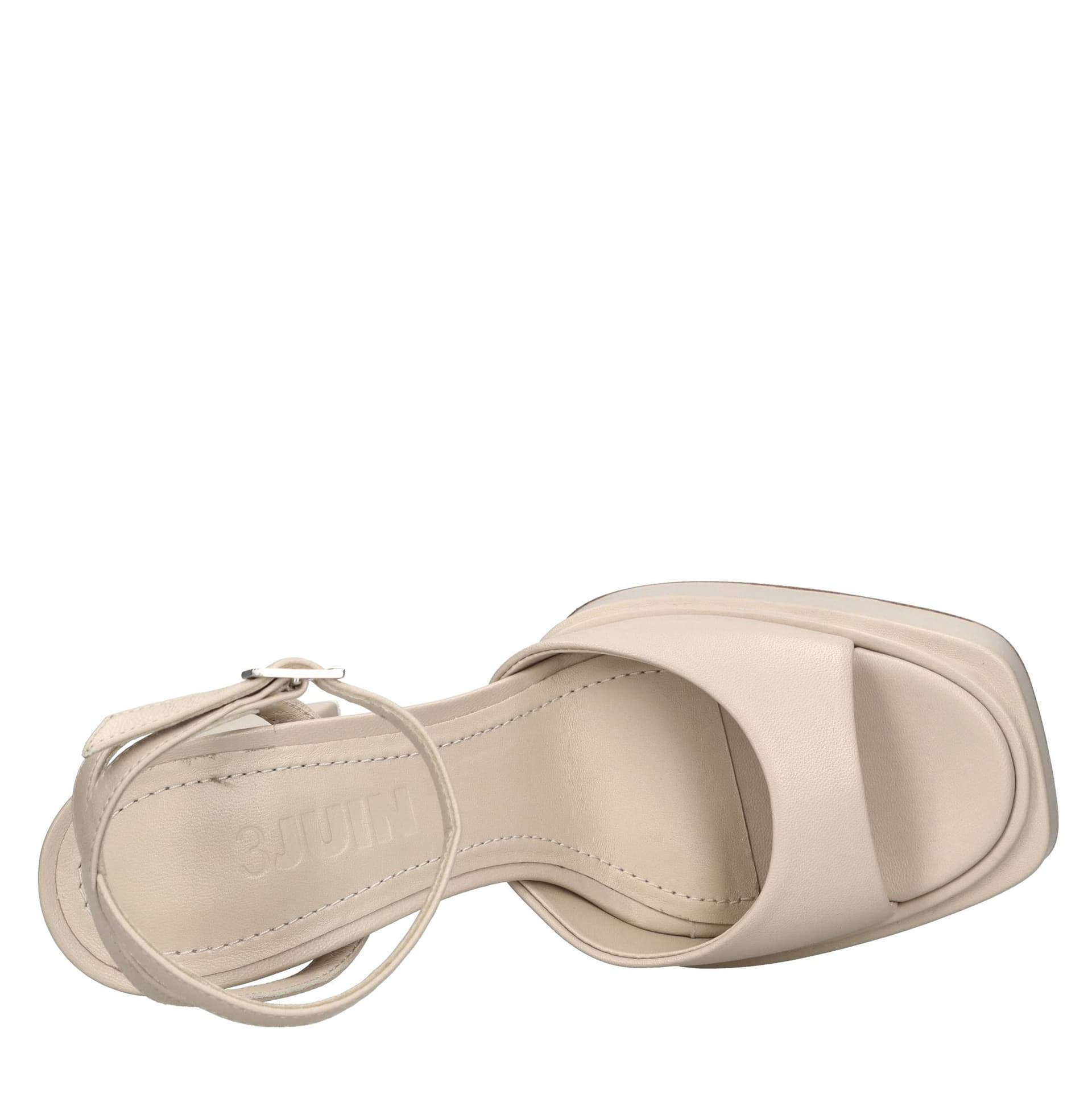 3JUIN  Sandali Beige - 5