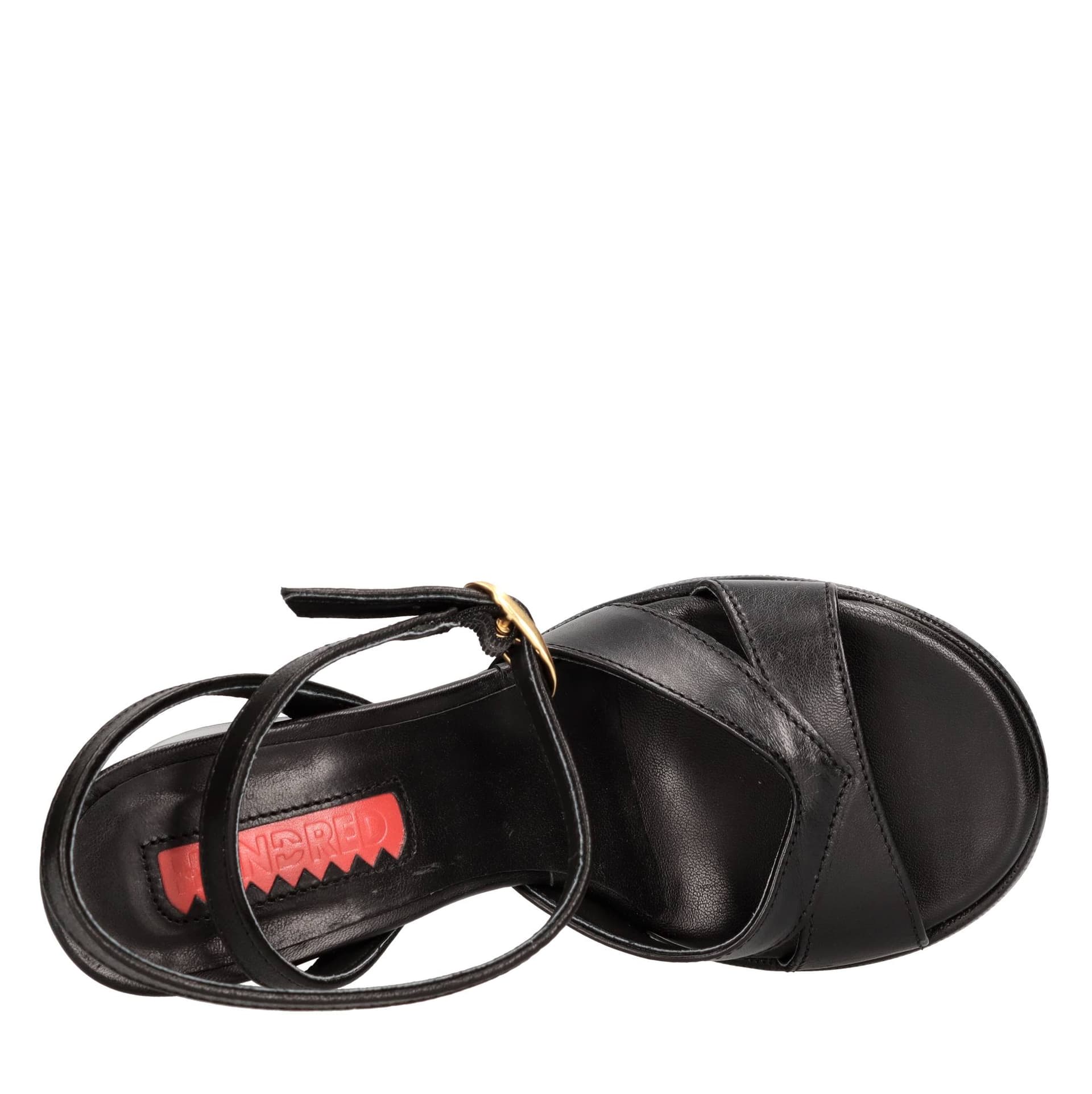 HUNDRED 100  Sandali Nero - 5