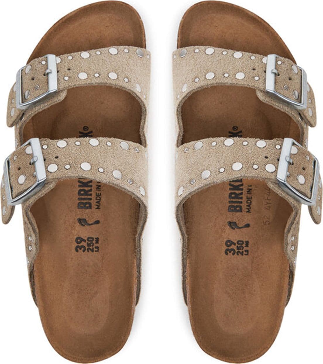 BIRKENSTOCK Birkenstock - Ciabatte Arizona Beige da Donna - 2