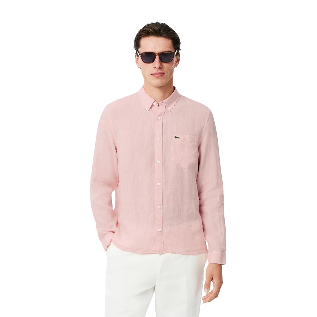 Lacoste  Camicie Rosa - 4