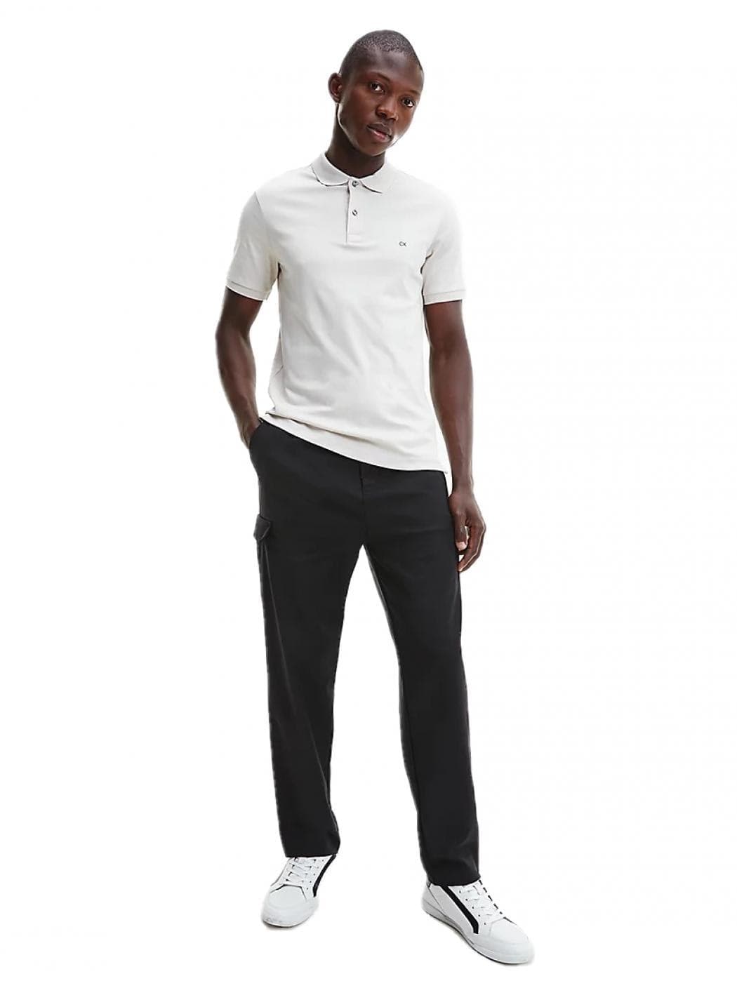 calvin klein Calvin Klein - Tech Stretch Minimal Cargo Con Tasche K10K109465 BEH - 4