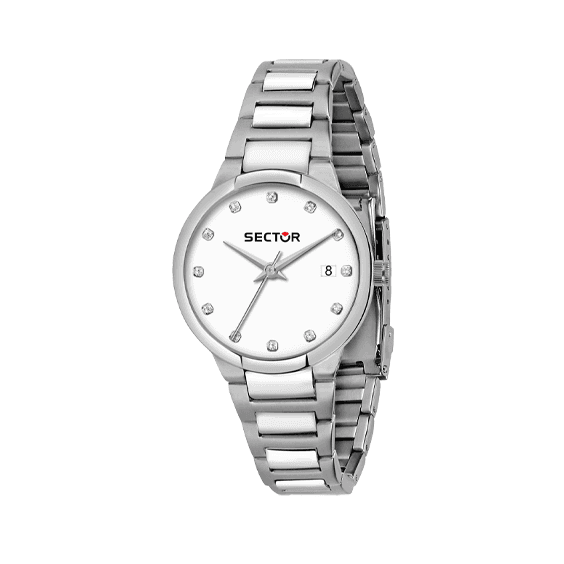 SECTOR Orologio Donna Sector R3253524502 34 mm – SILVER