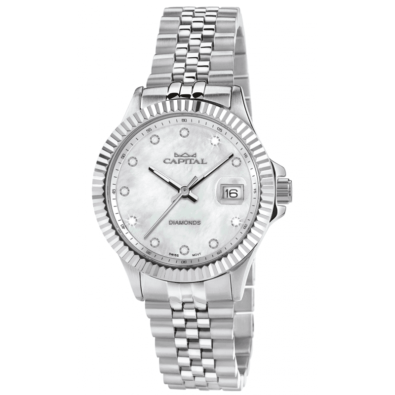 CAPITAL Orologio Donna Capital ad2056-1-rio 30 mm – SILVER