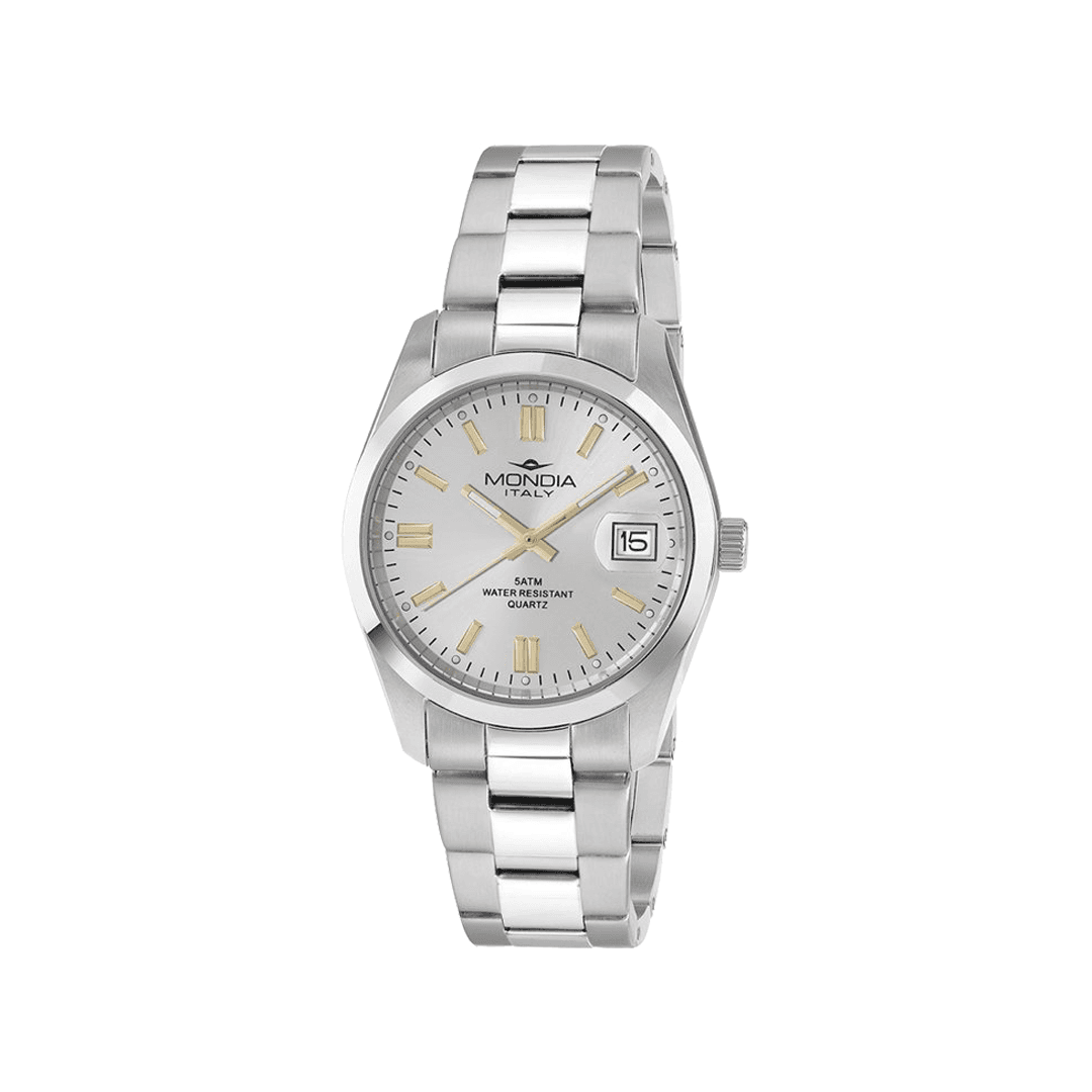 MONDIA Orologio Donna Mondia MI-816-SS-01SL-OY 34 mm – SILVER