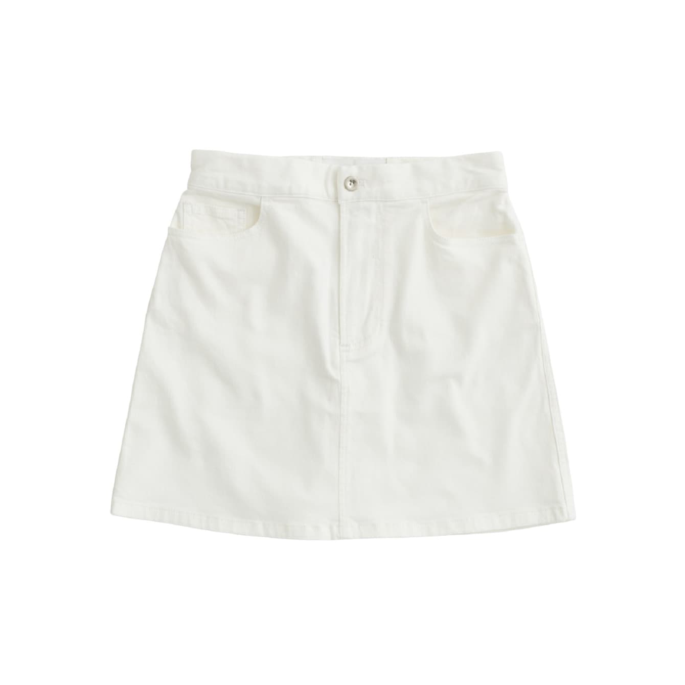 SUN68 Sun68 - Denim Skirt 31 Bianco Panna D31203 - 2